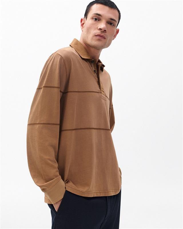 Washed Cotton Rugby Shirt image number 2