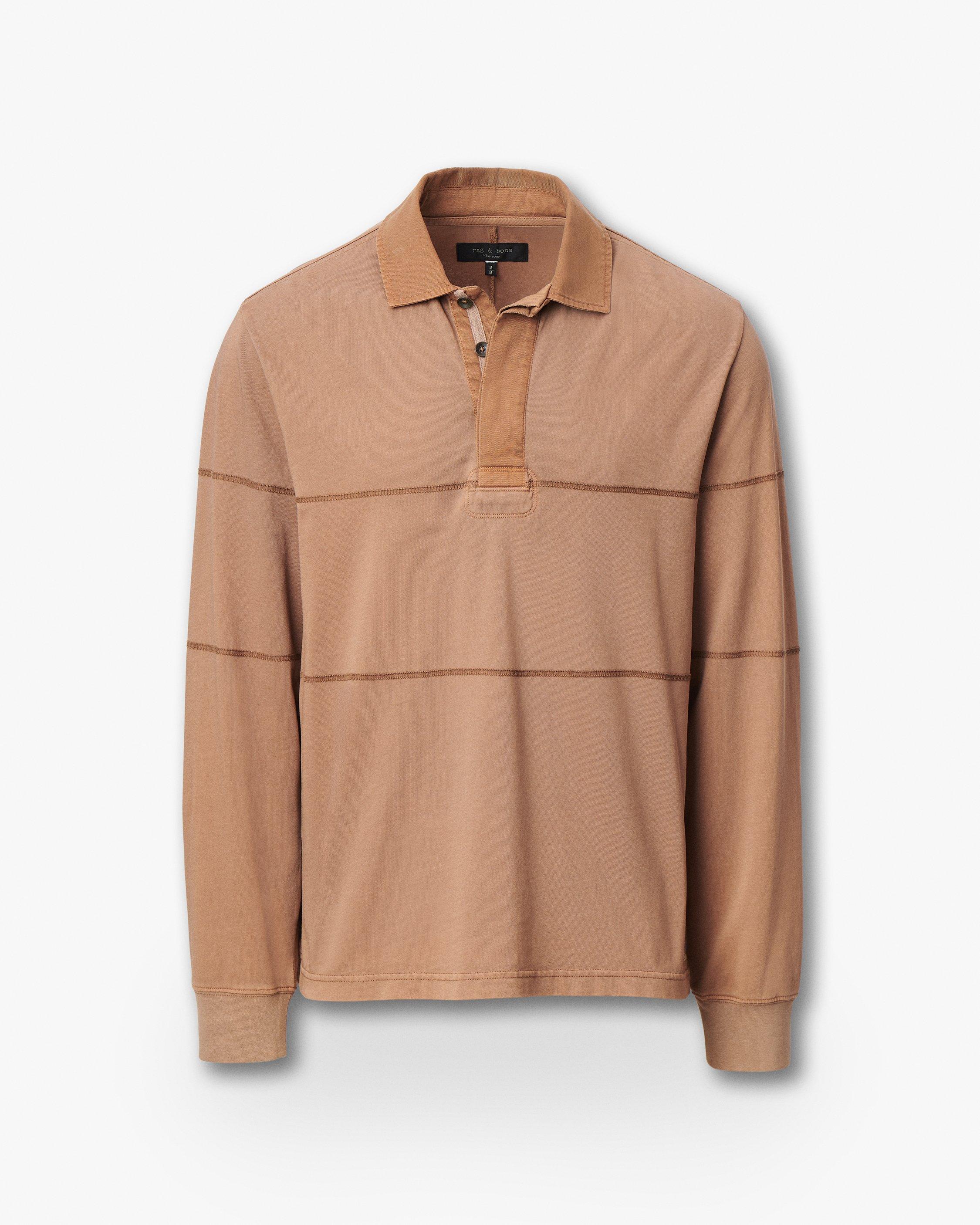 Washed Cotton Rugby Shirt image number 1
