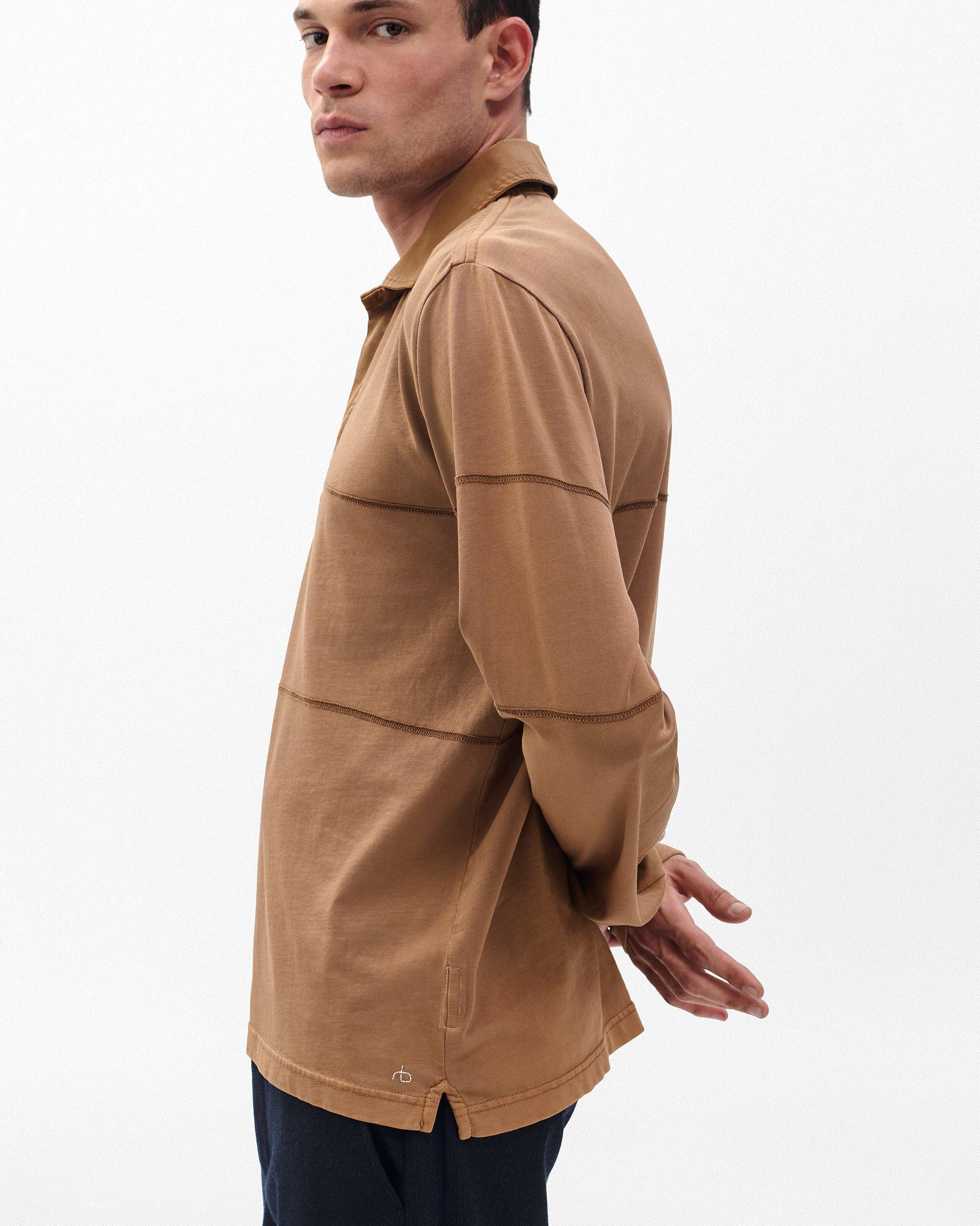 Washed Cotton Rugby Shirt image number 4