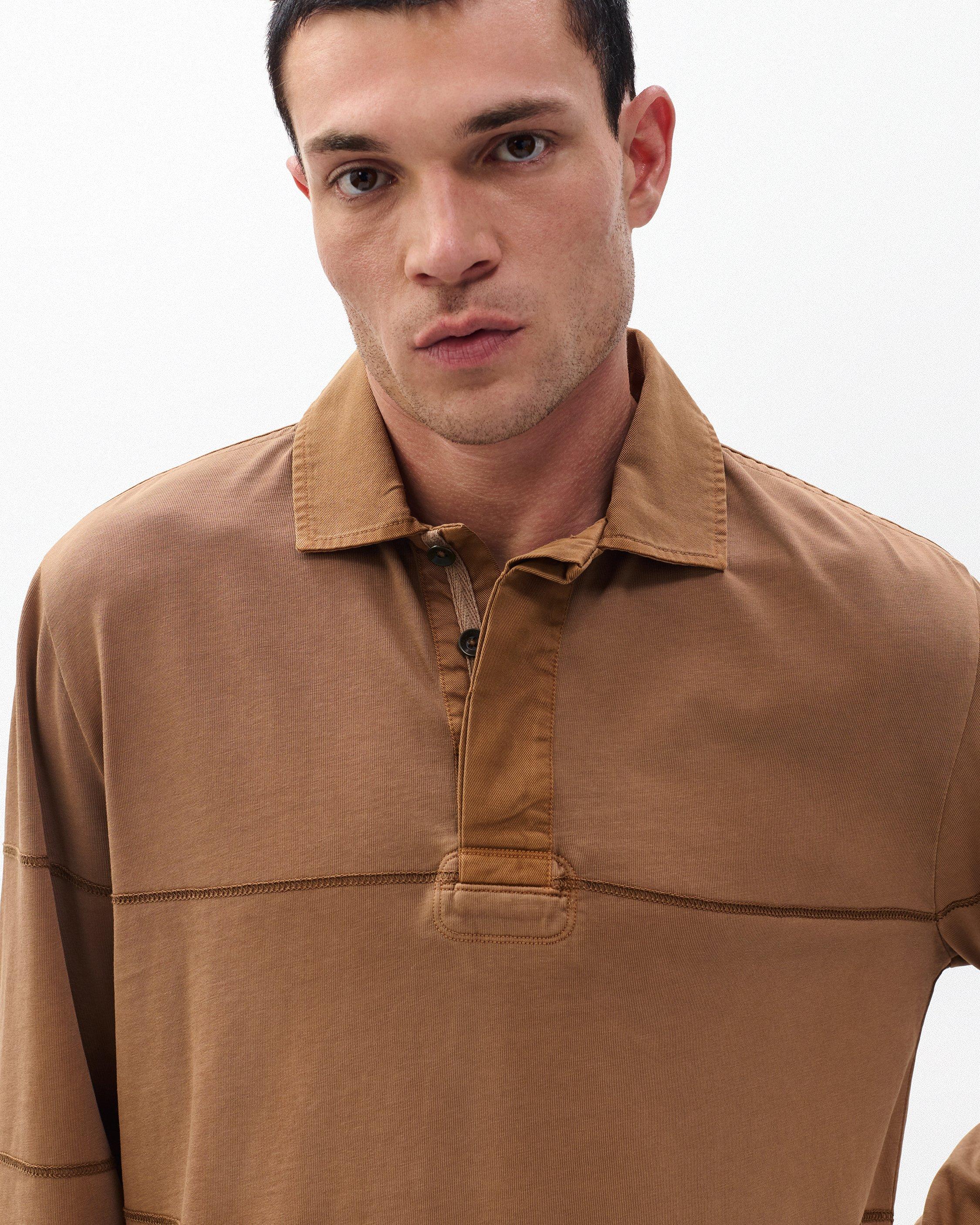 Washed Cotton Rugby Shirt image number 5