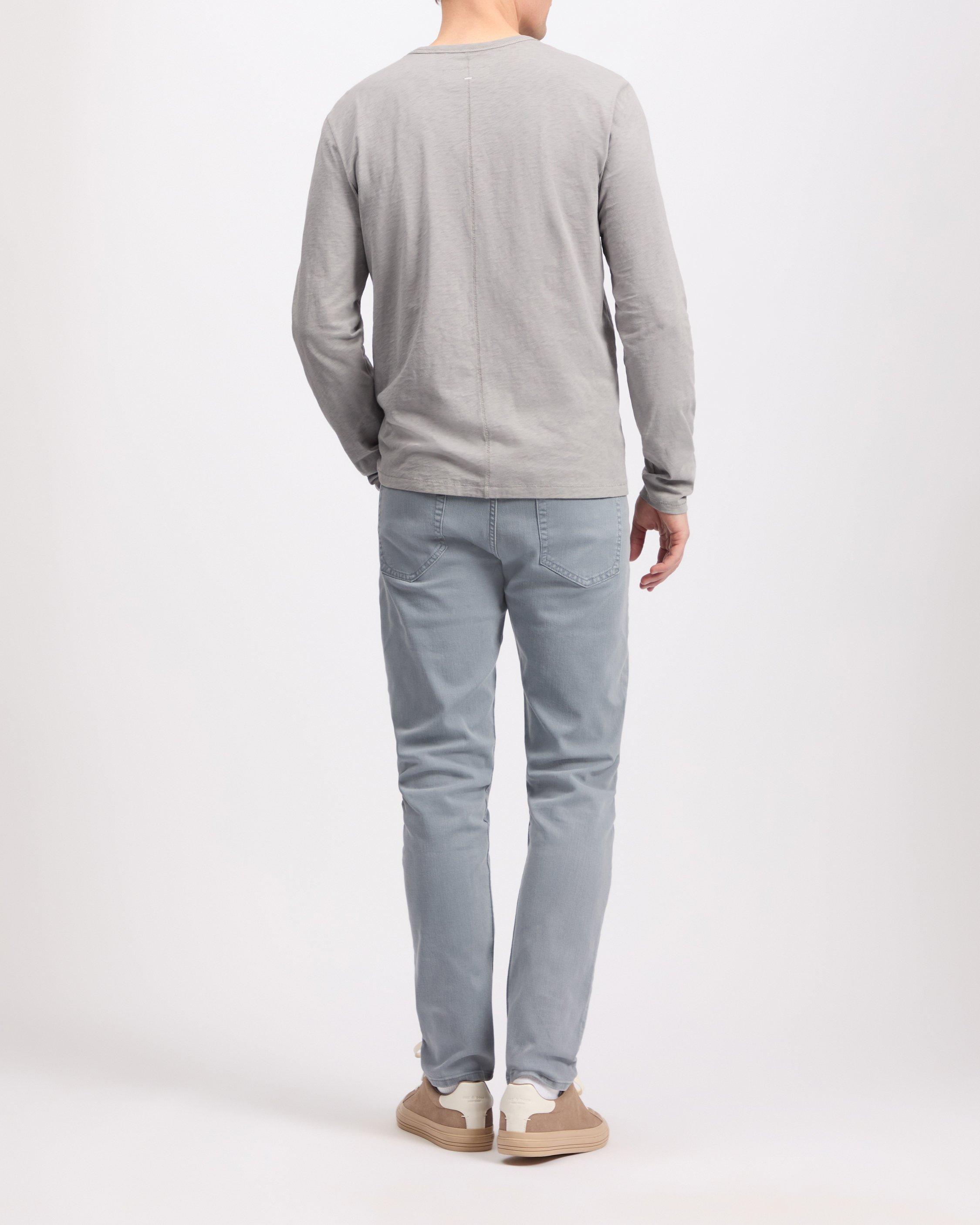 Classic Slub Cotton Long-Sleeve Tee image number 2