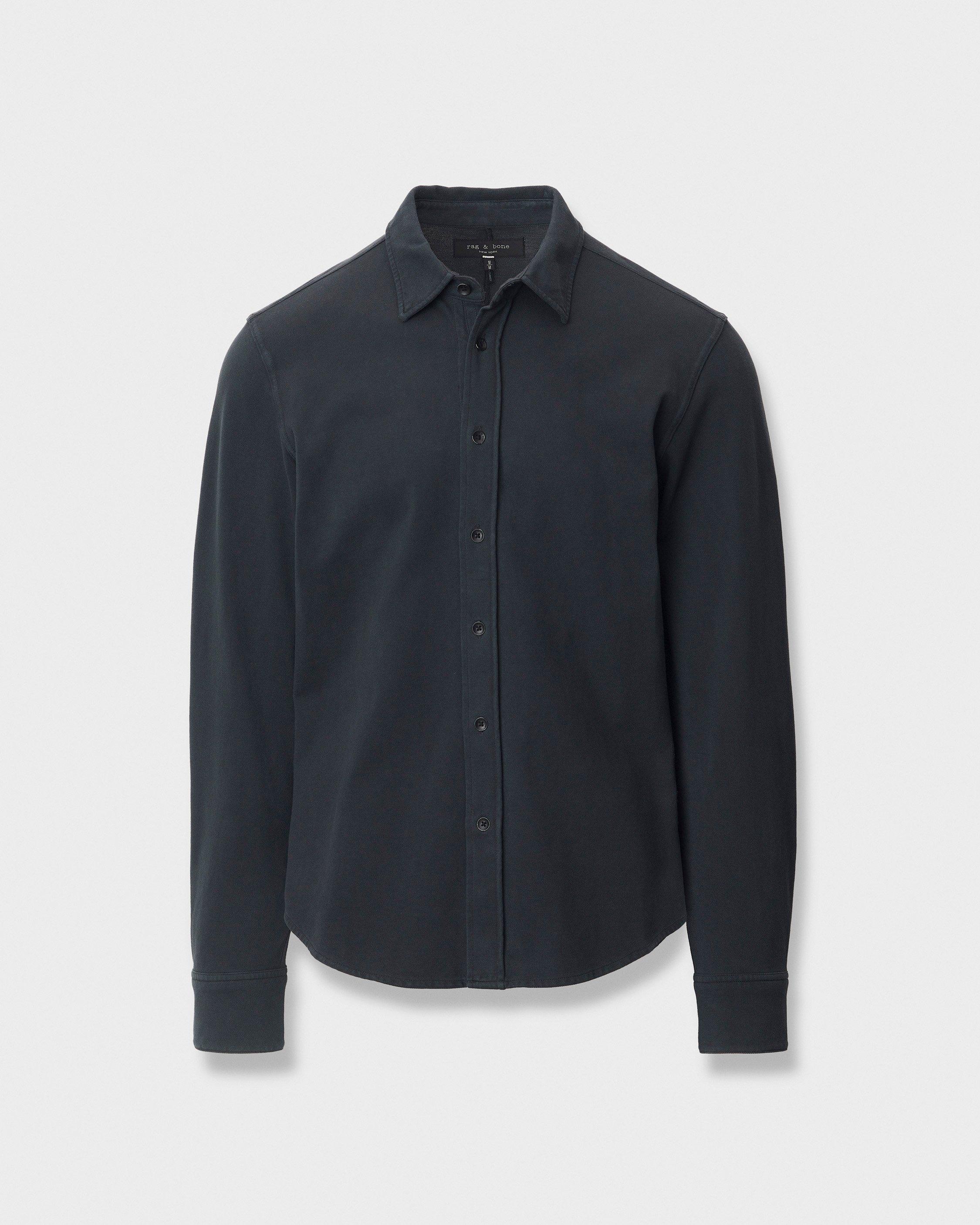 Tomlin Knit Cotton Shirt image number 1