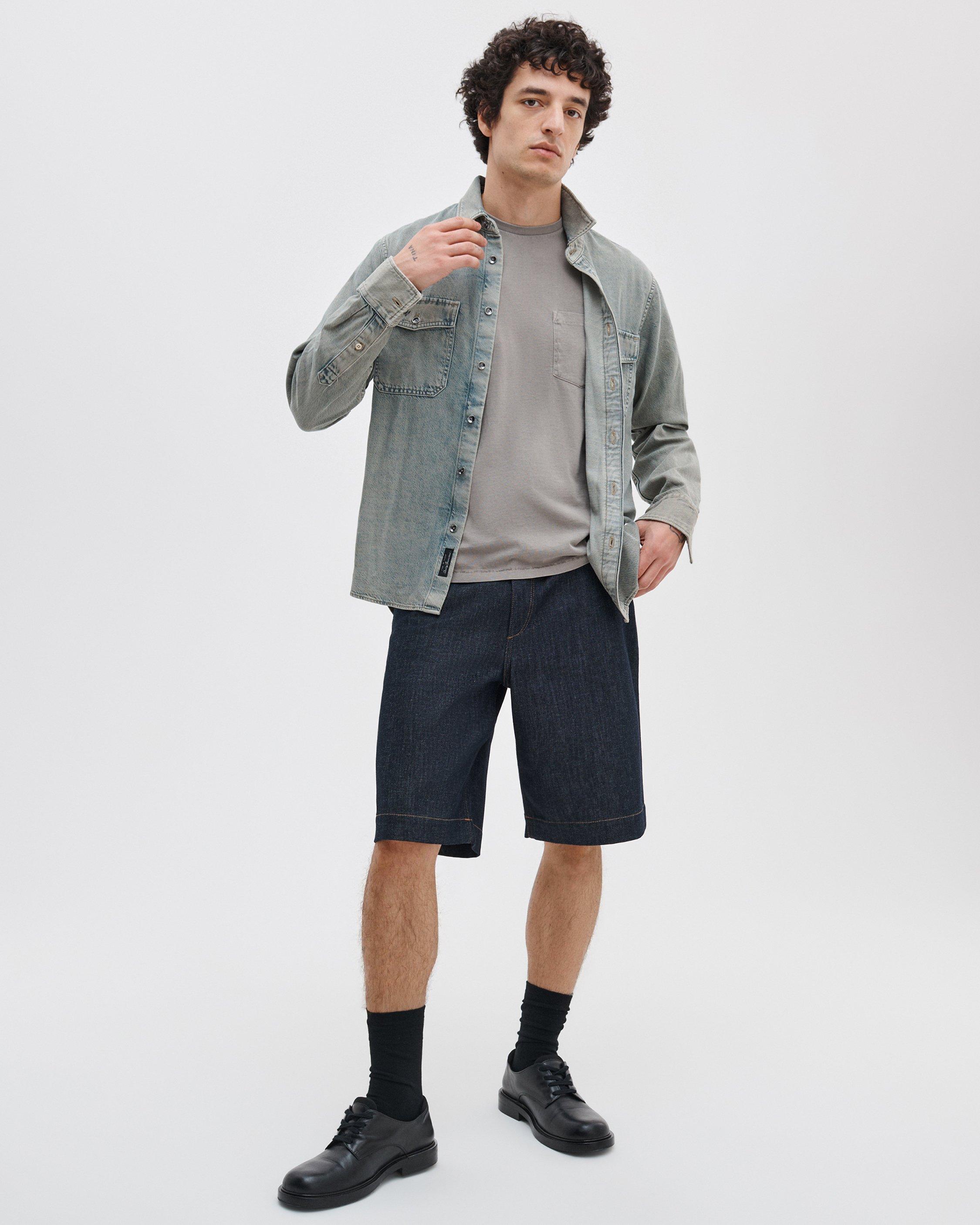 Garment-Dyed Pocket Tee image number 3