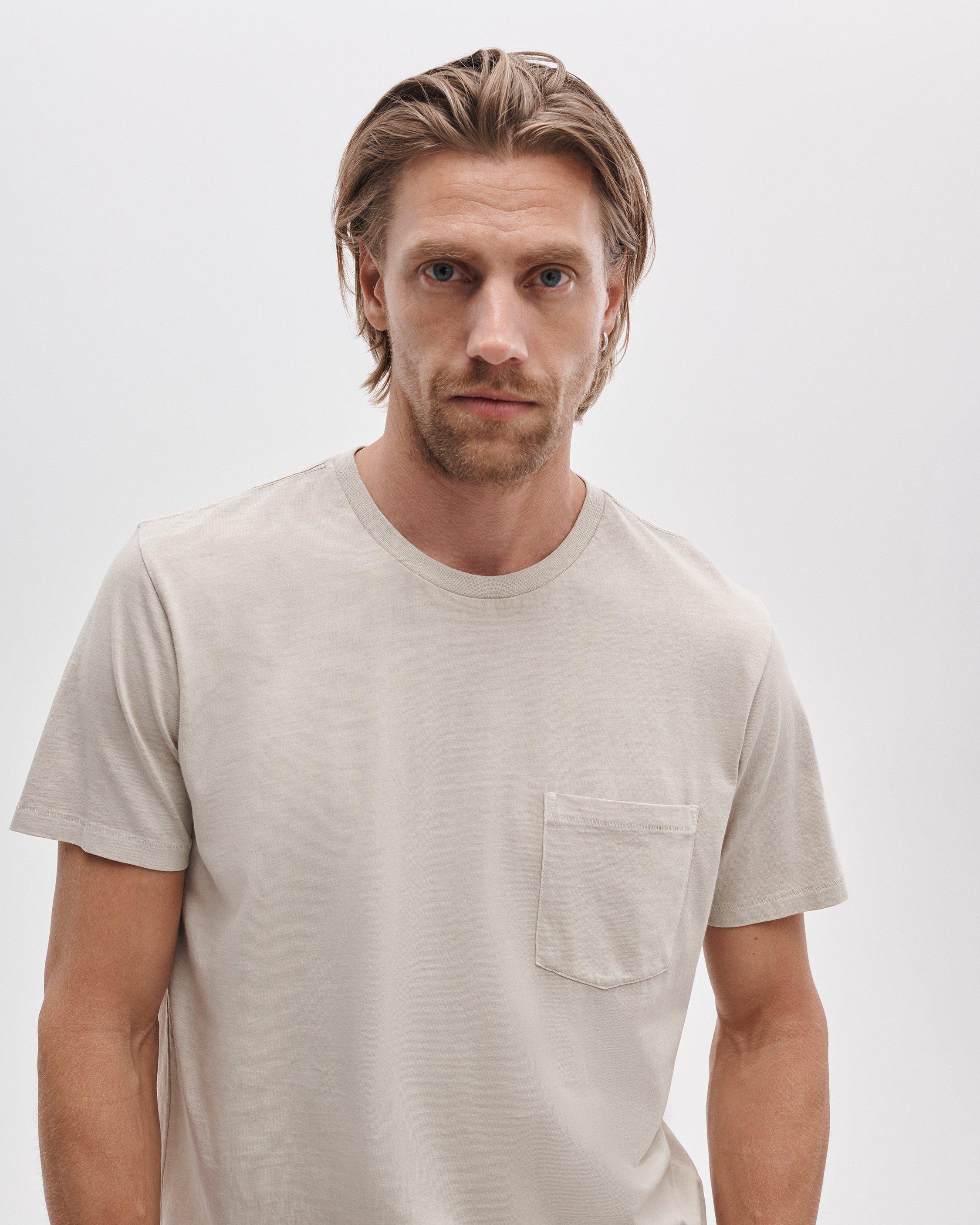 Garment-Dyed Pocket Tee image number 4