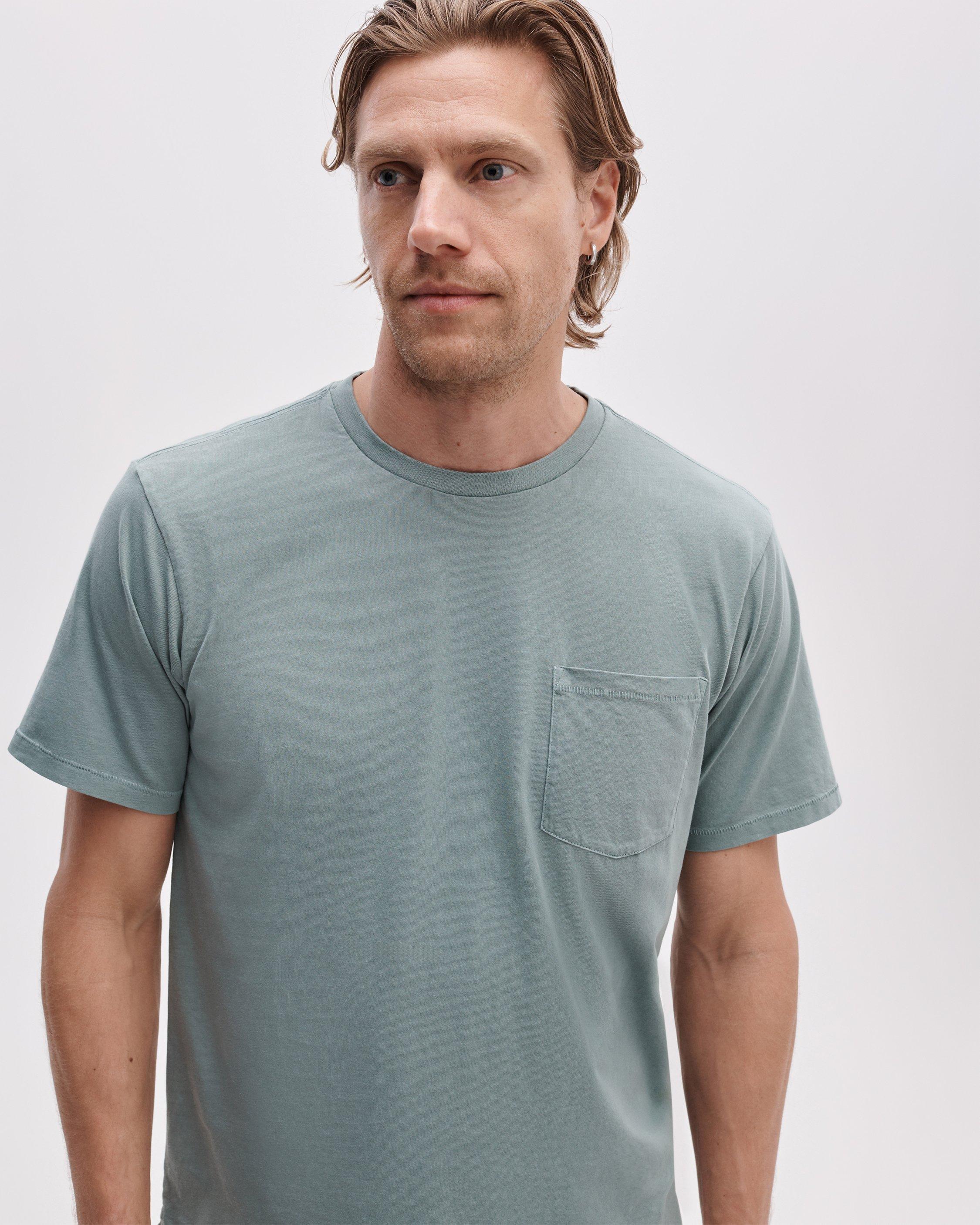 Garment-Dyed Pocket Tee image number 4