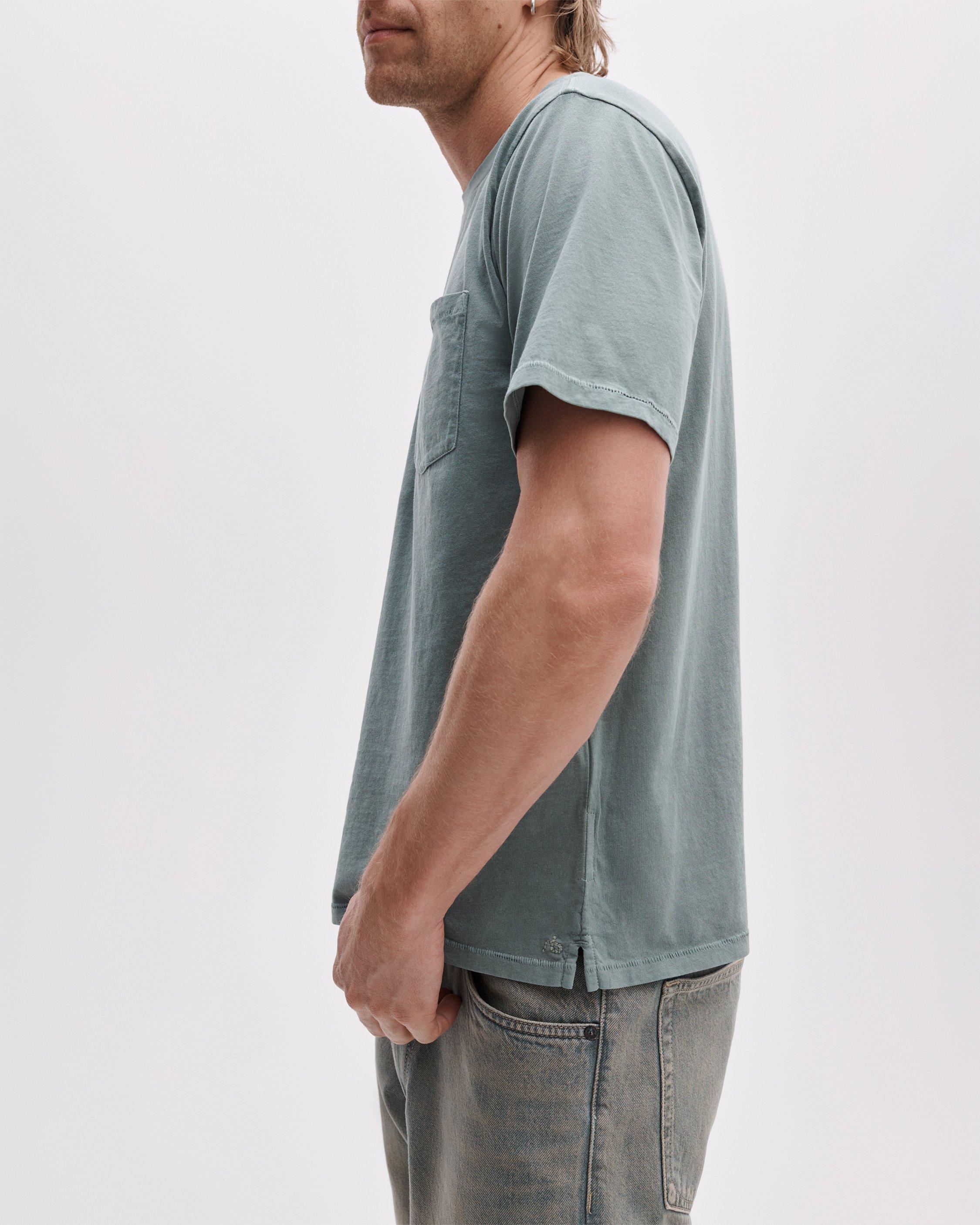 Garment-Dyed Pocket Tee image number 5