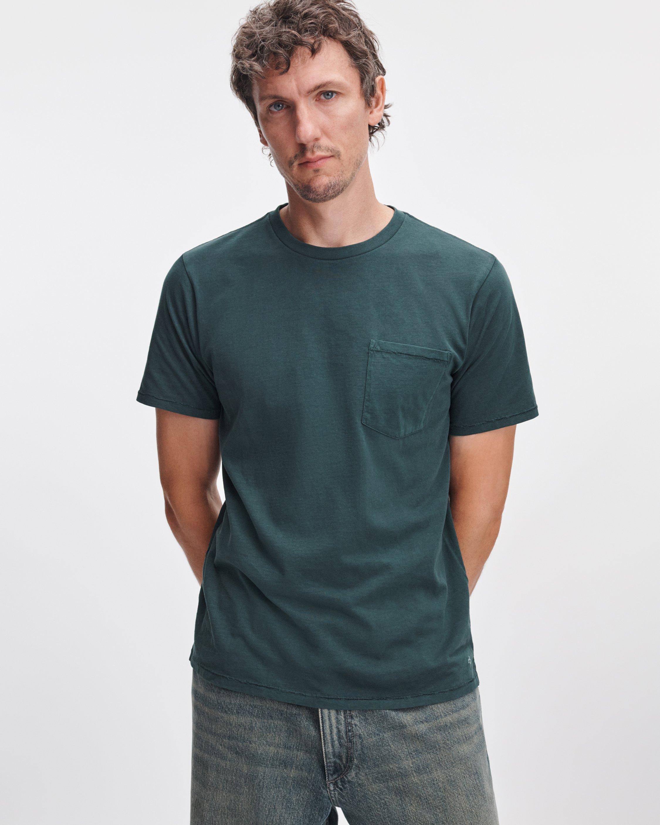 Garment-Dyed Pocket Tee image number 2