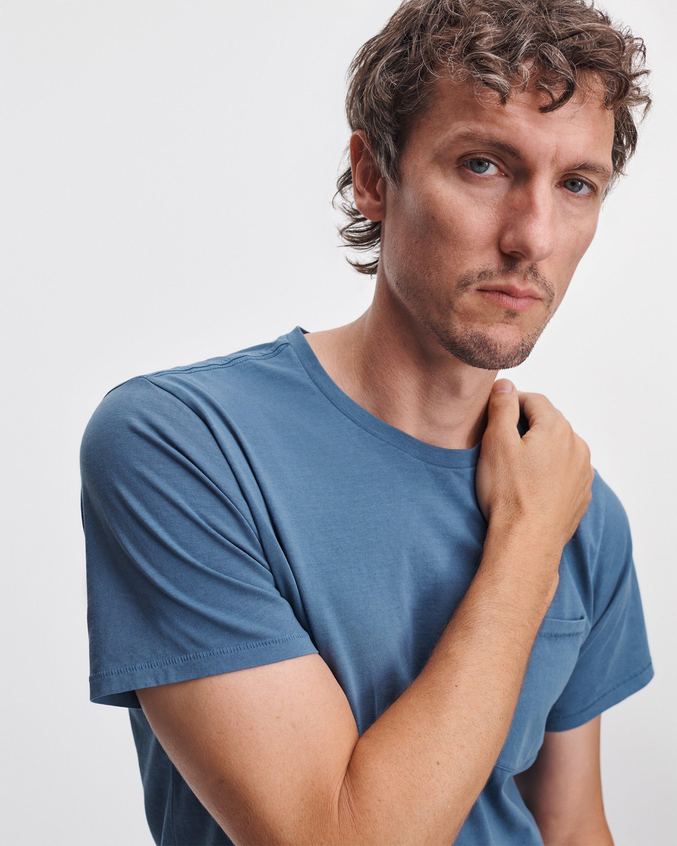 Garment-Dyed Pocket Tee image number 4