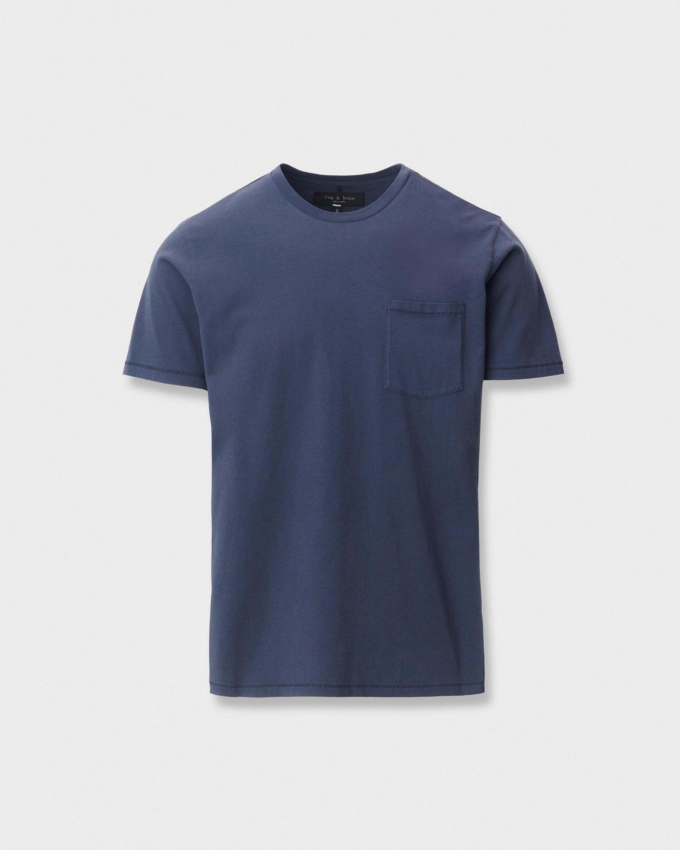 Garment-Dyed Pocket Tee image number 1