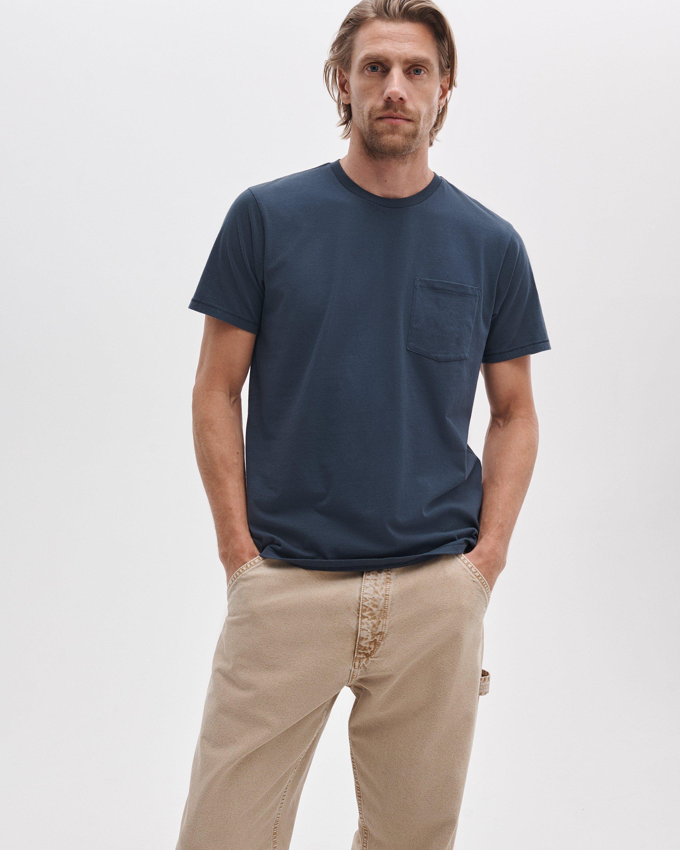 Garment-Dyed Pocket Tee image number 2