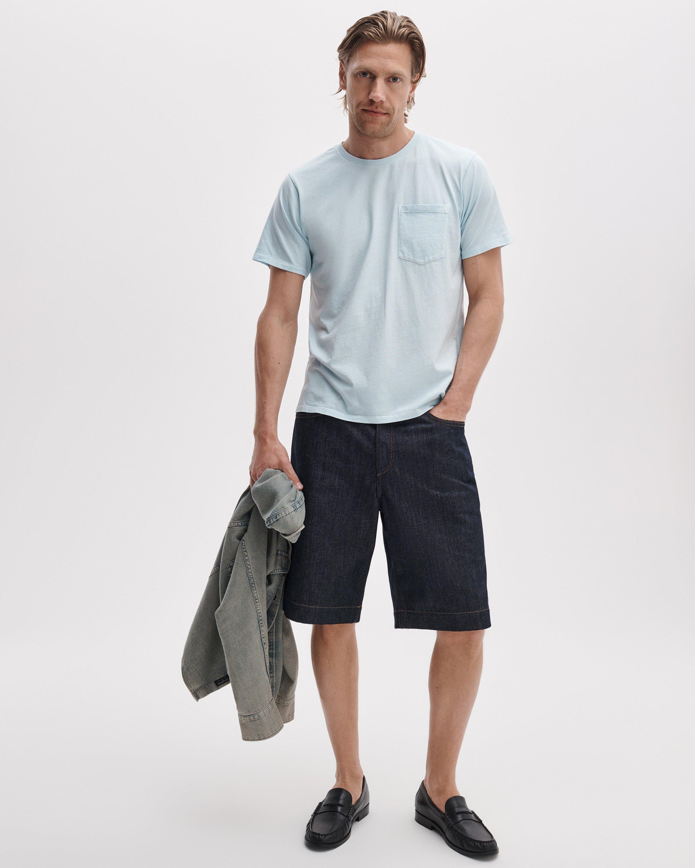 Garment-Dyed Pocket Tee image number 3