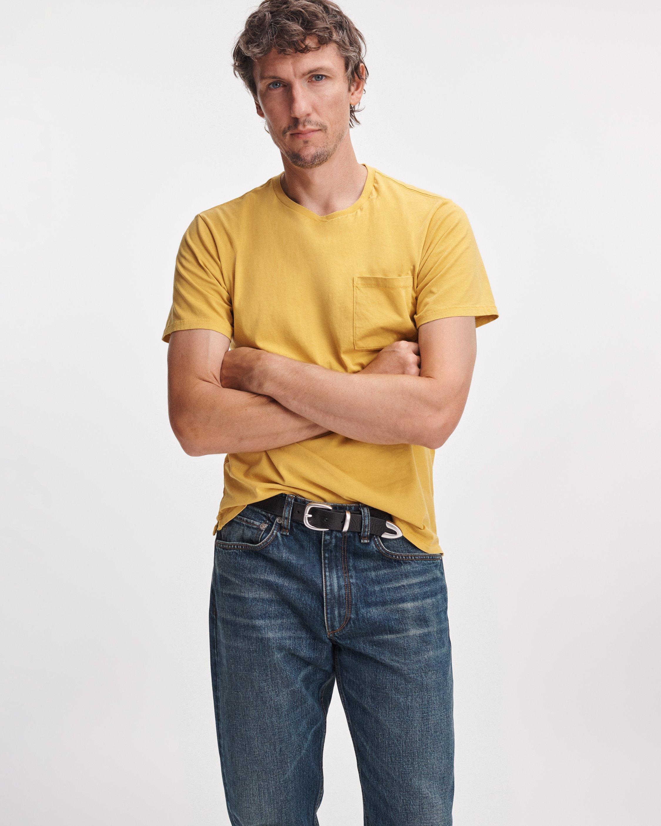 Garment-Dyed Pocket Tee image number 2
