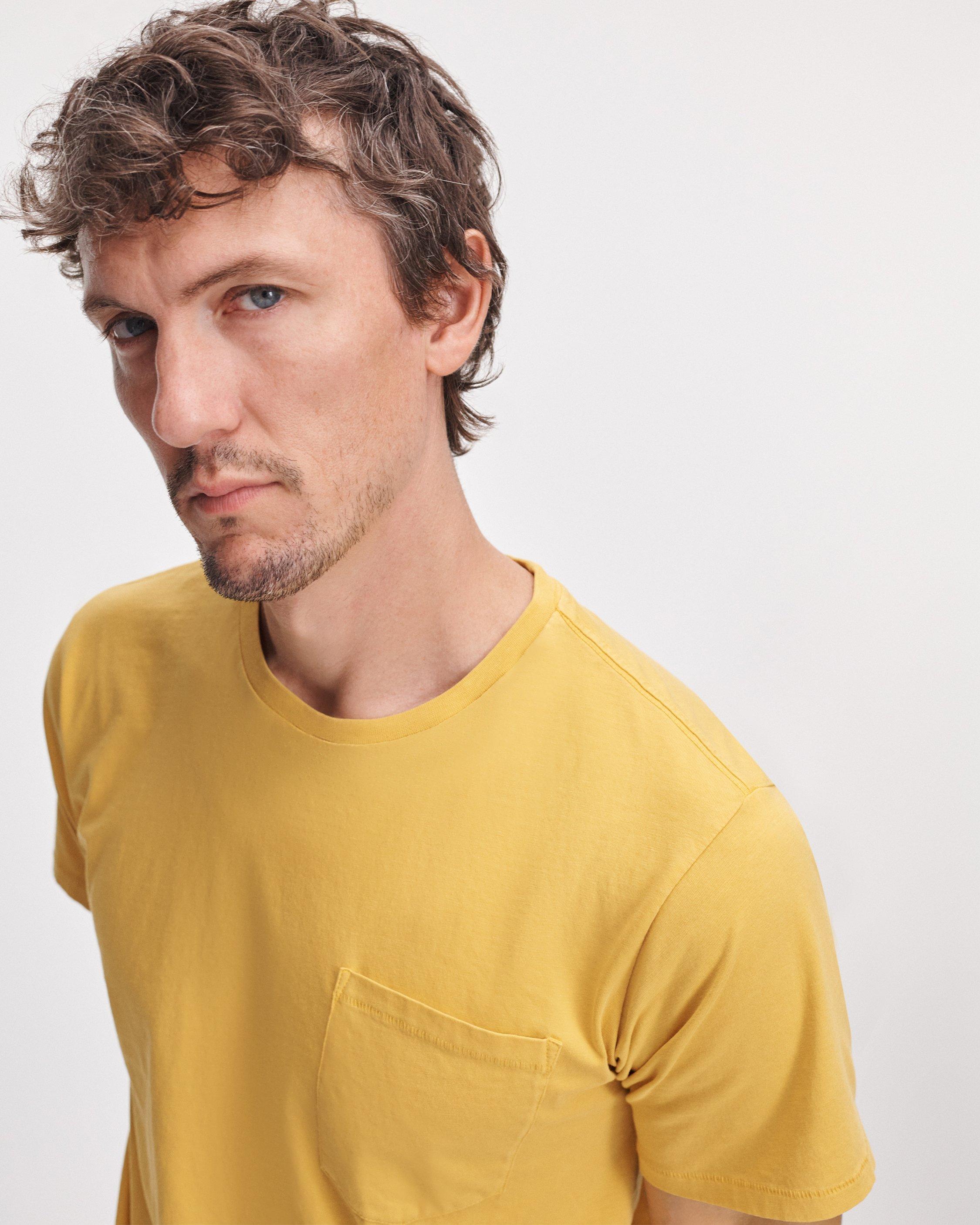 Garment-Dyed Pocket Tee image number 4