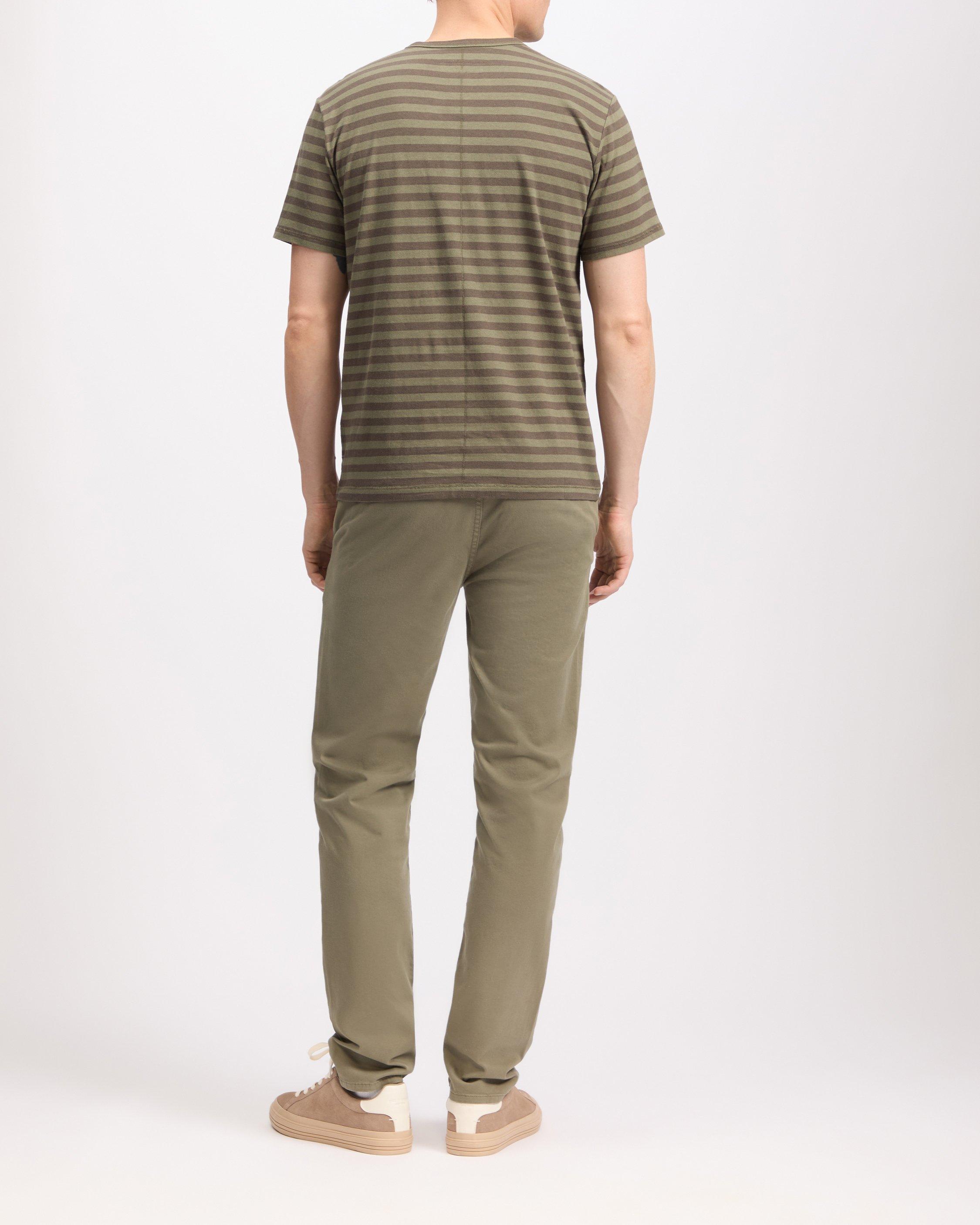 Darien Striped Cotton-Linen Tee image number 2