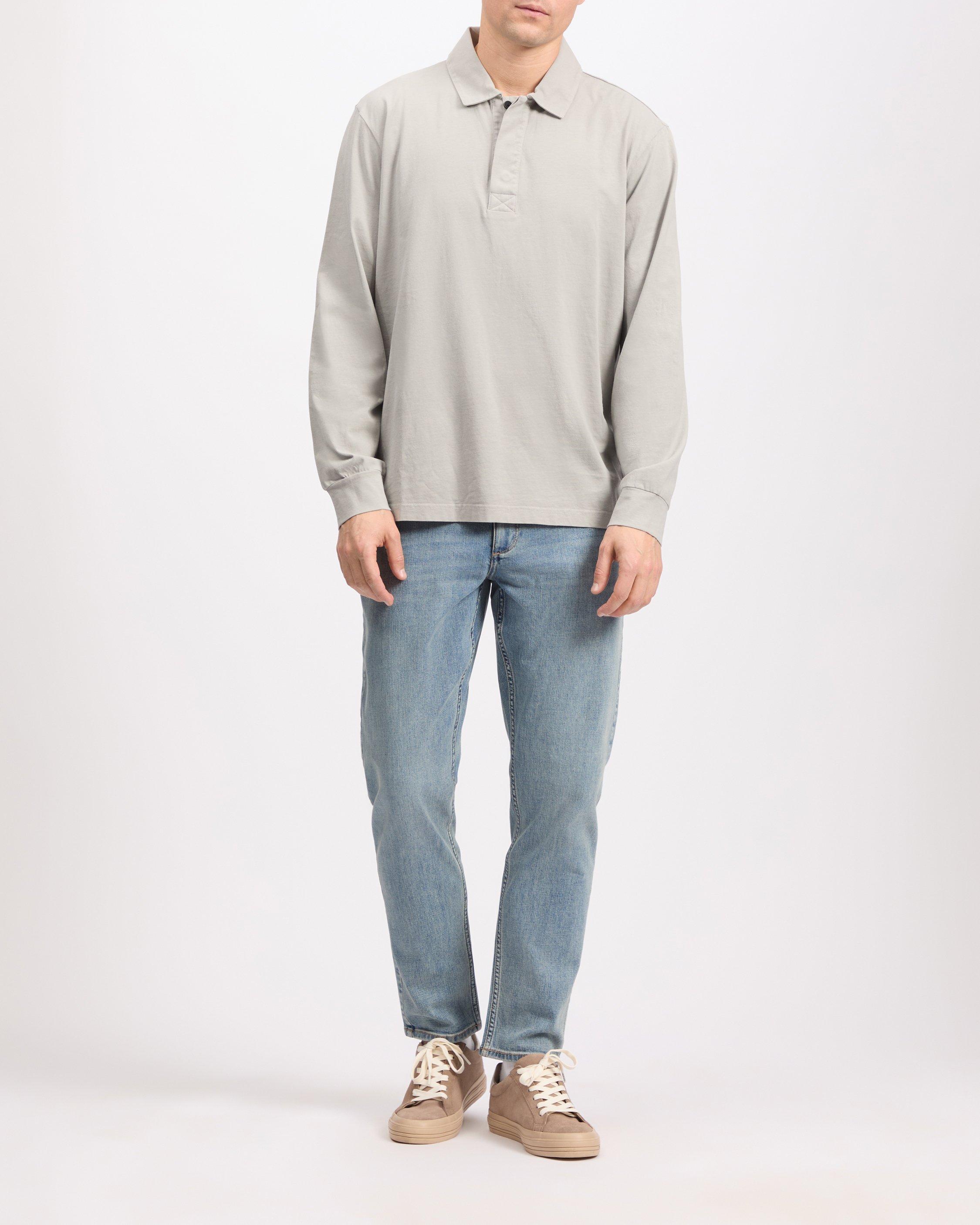 Tomas Washed Cotton Rugby Shirt image number 1