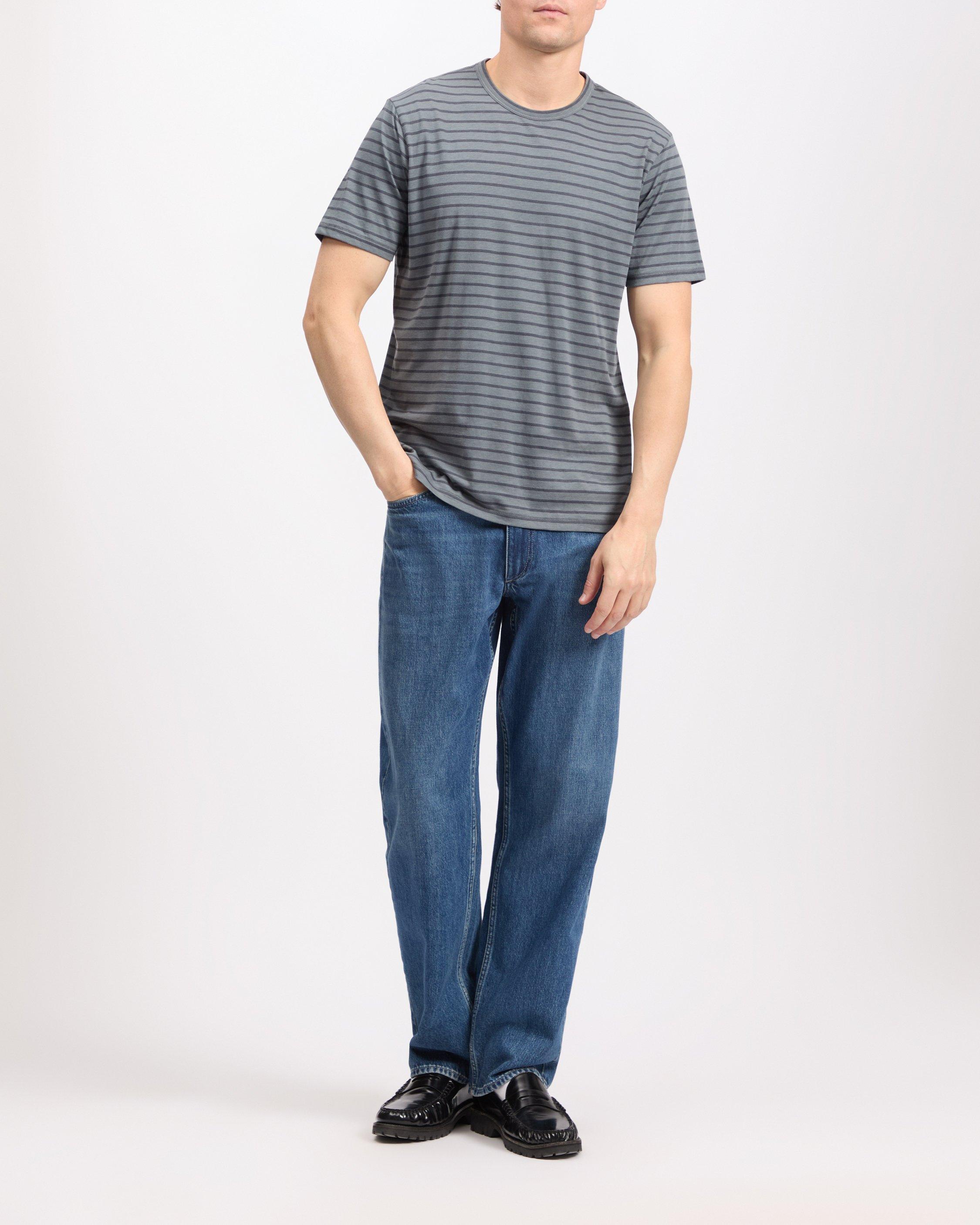 Edmund Striped Tee image number 1