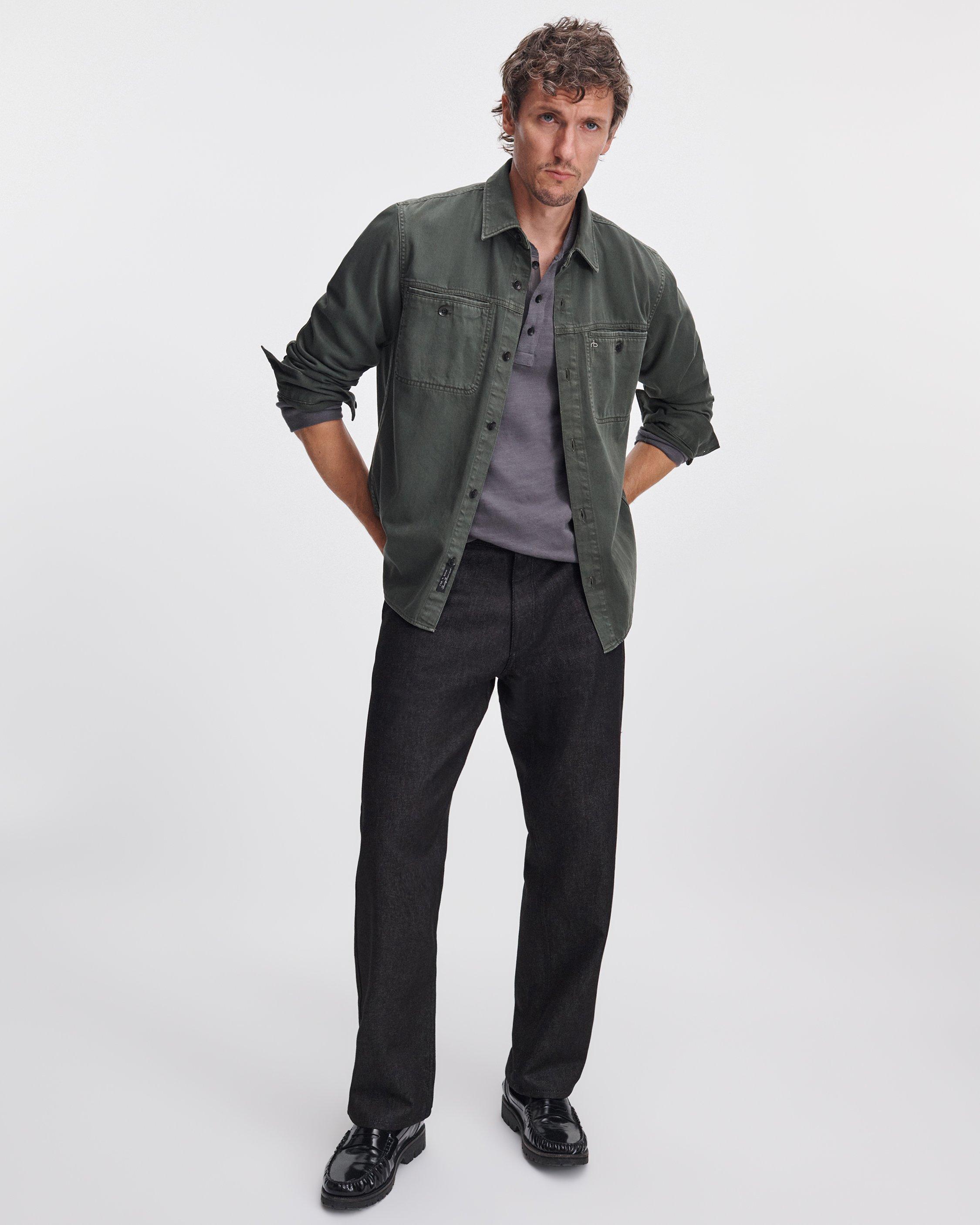 Classic Slub Henley image number 3