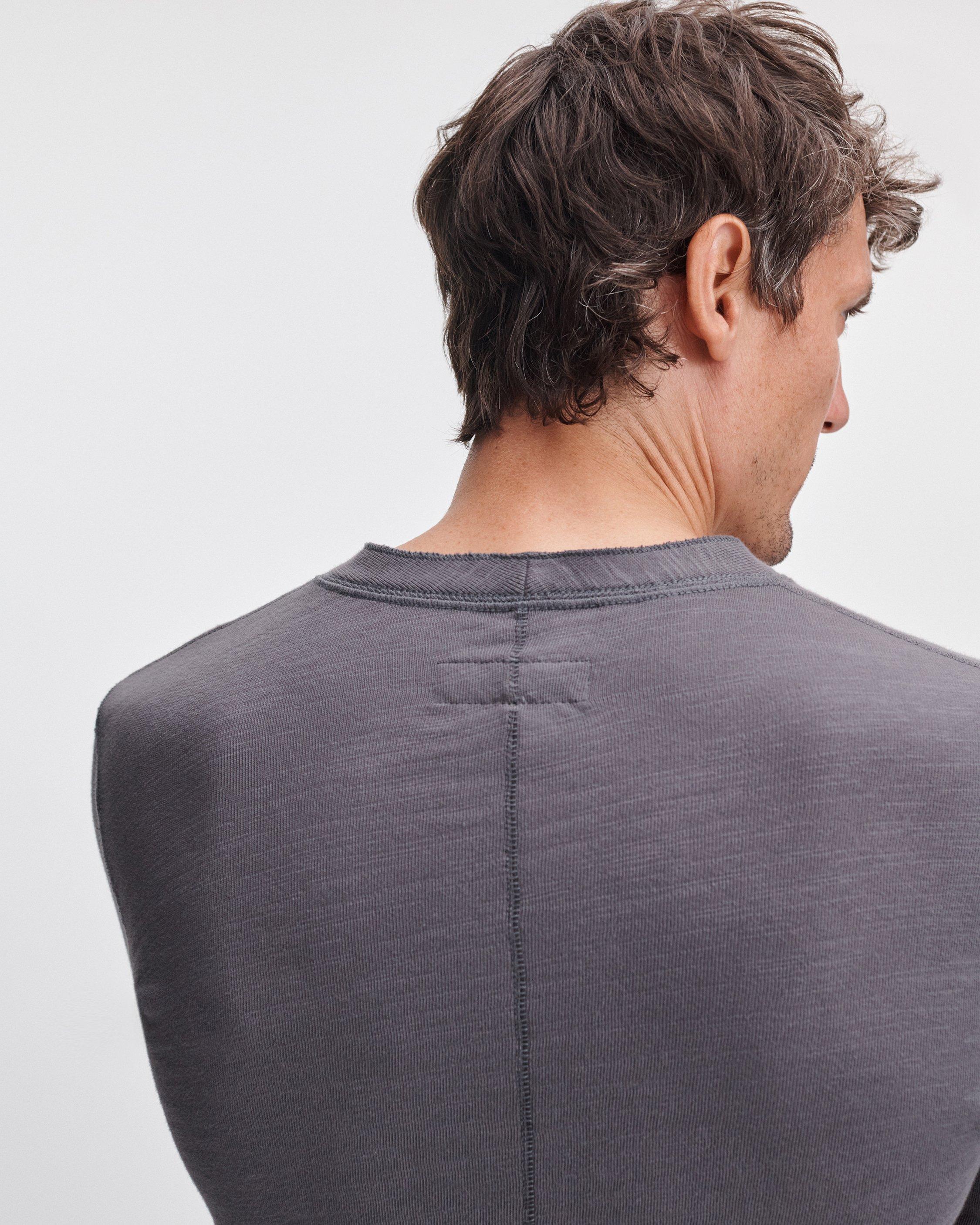 Classic Slub Henley image number 4