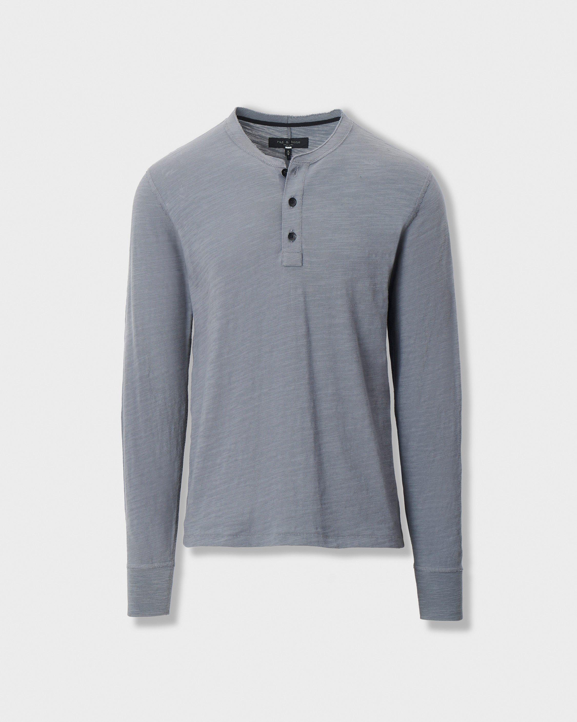 Classic Slub Henley image number 1