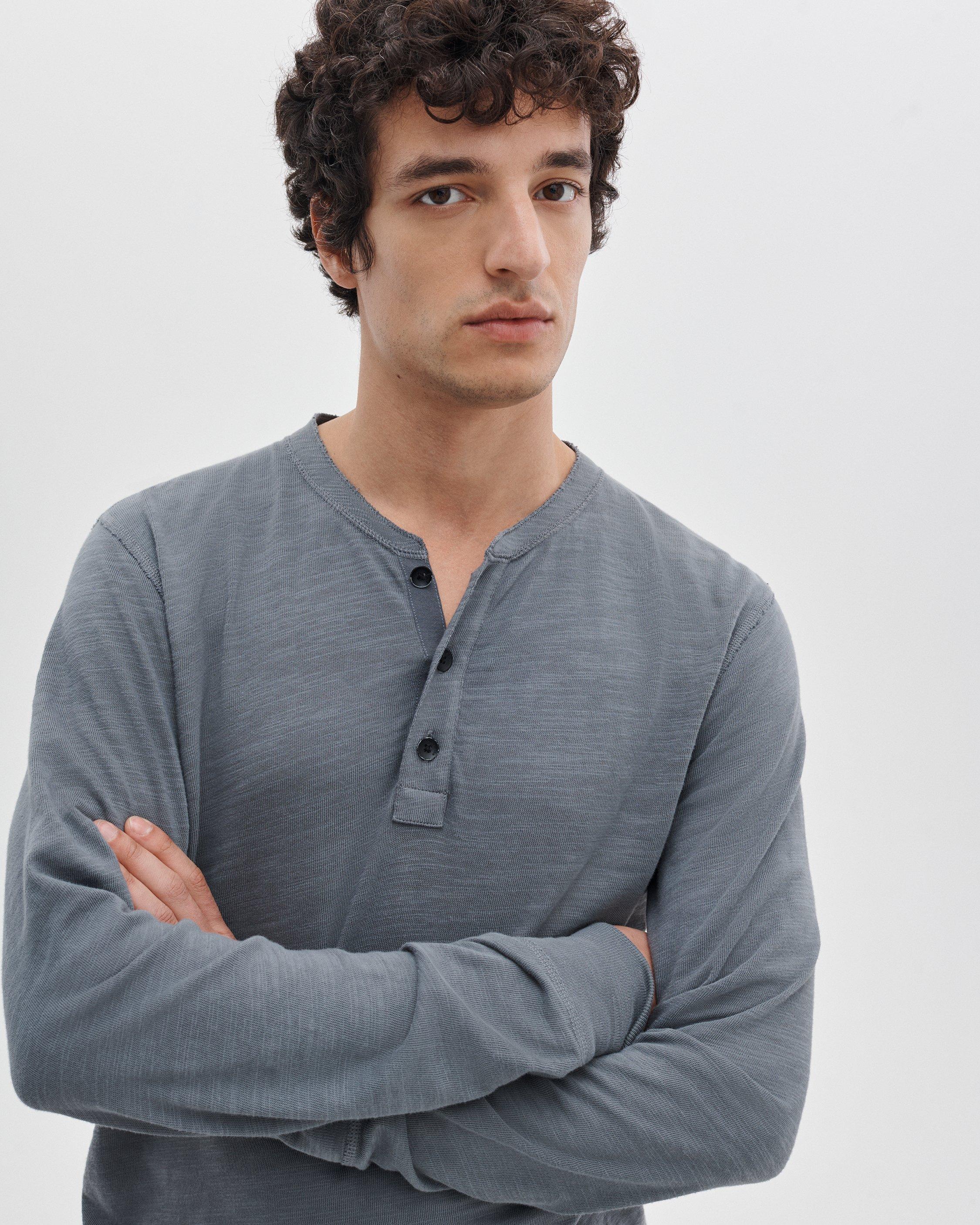 Classic Slub Henley image number 2