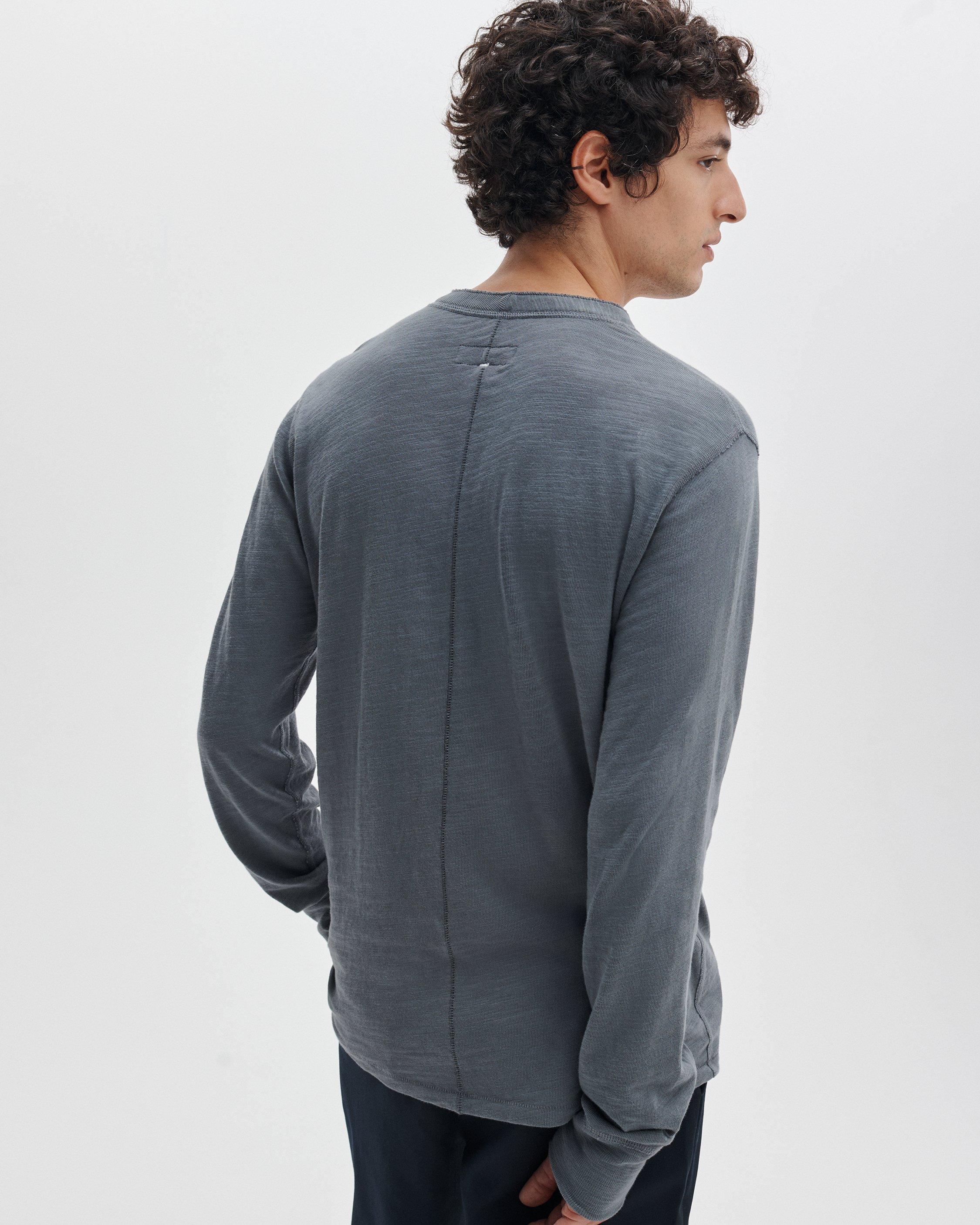 Classic Slub Henley image number 5