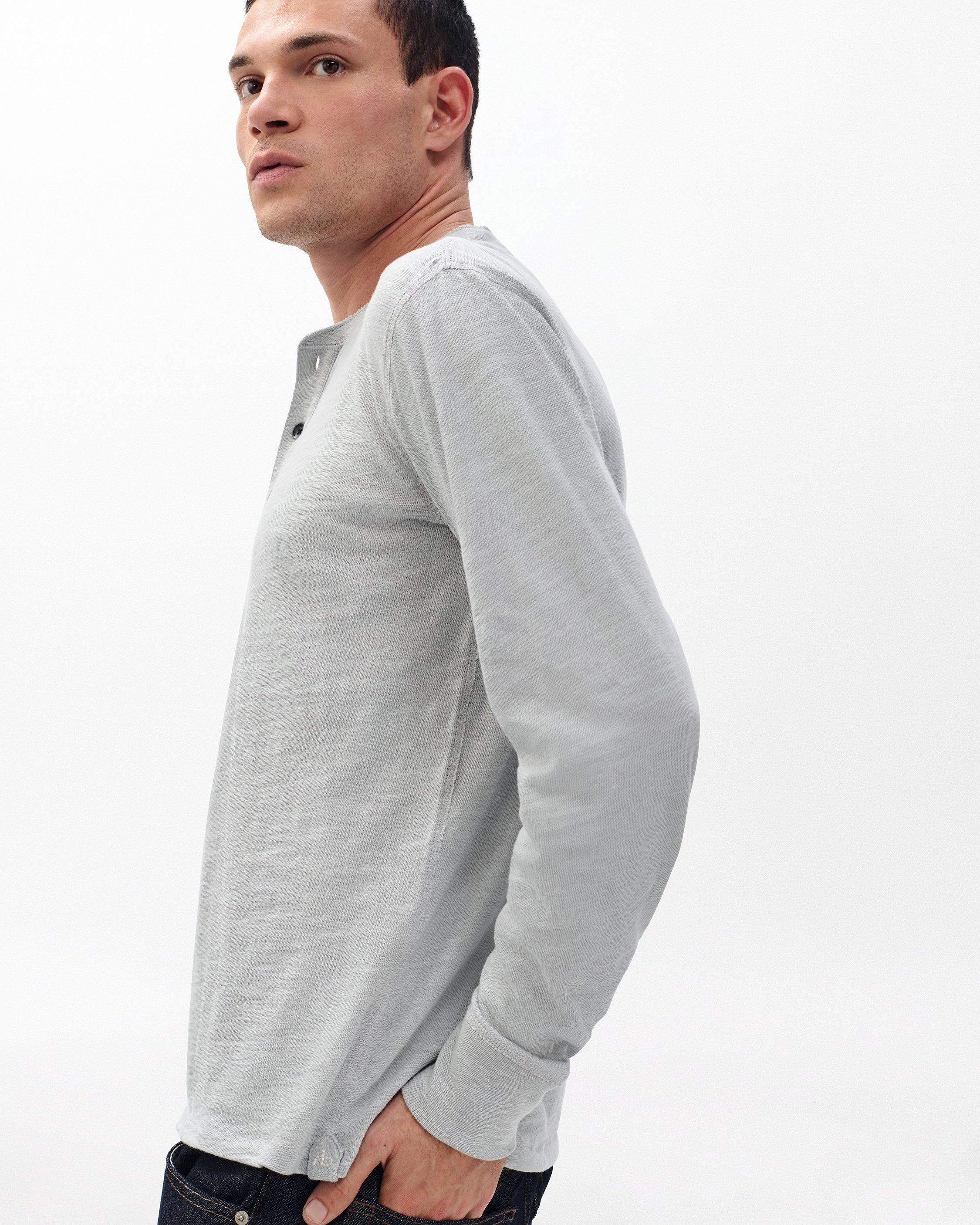 Classic Slub Henley image number 4