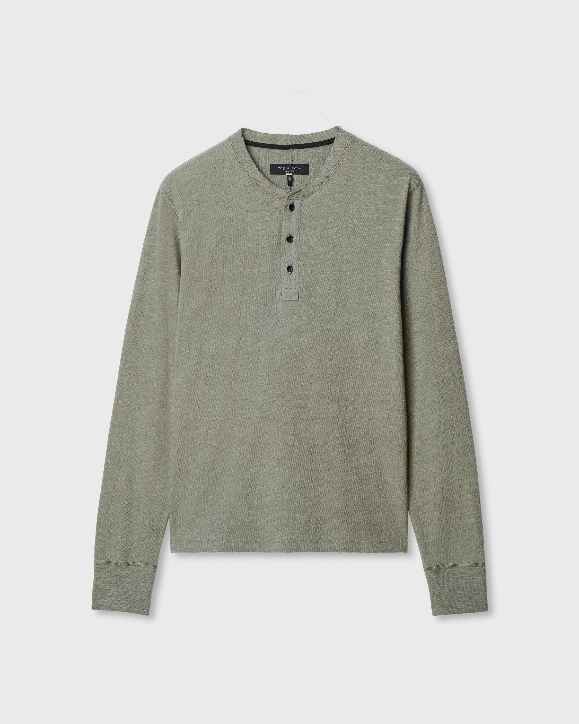 Classic Slub Henley image number 1