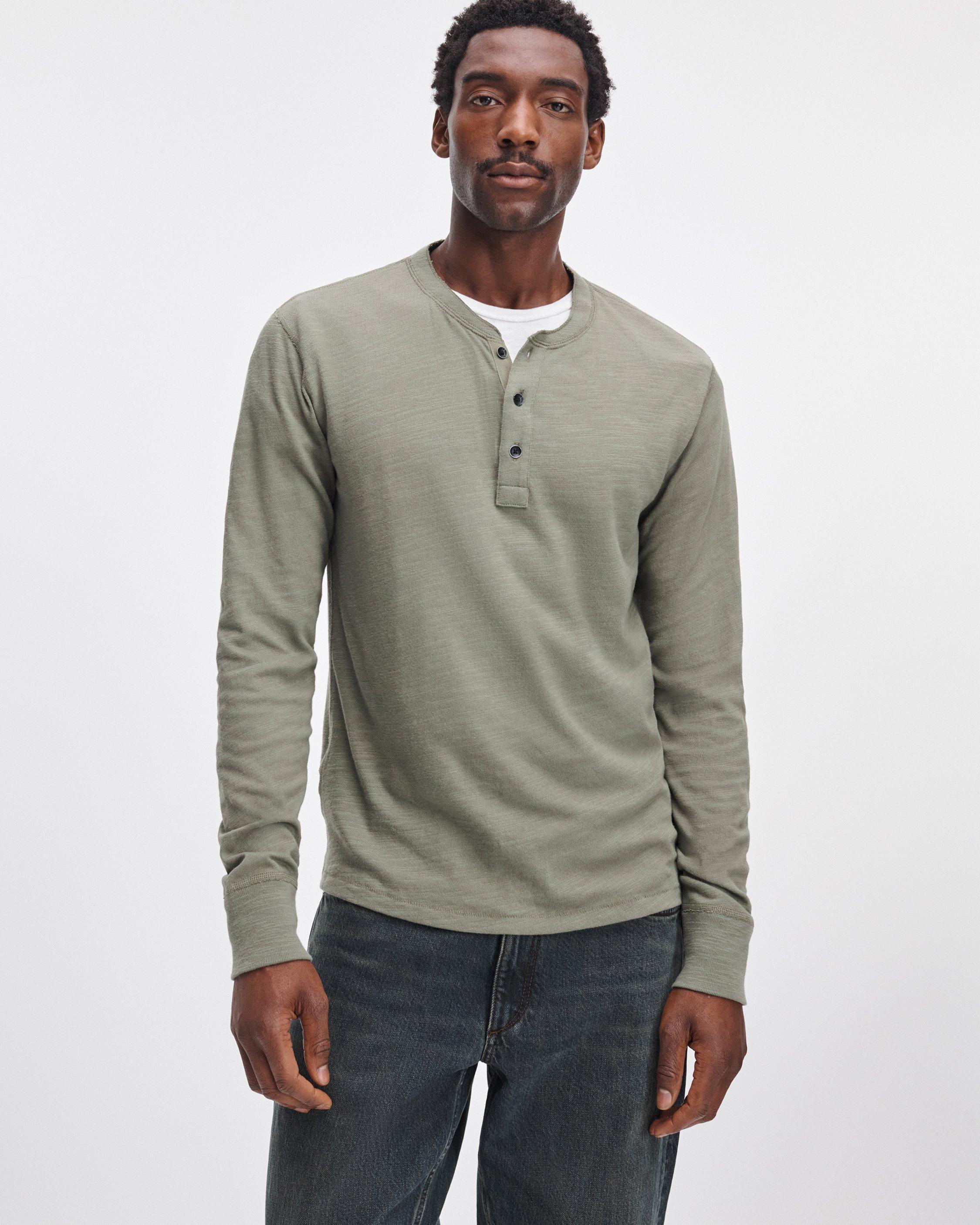 Classic Slub Henley image number 2