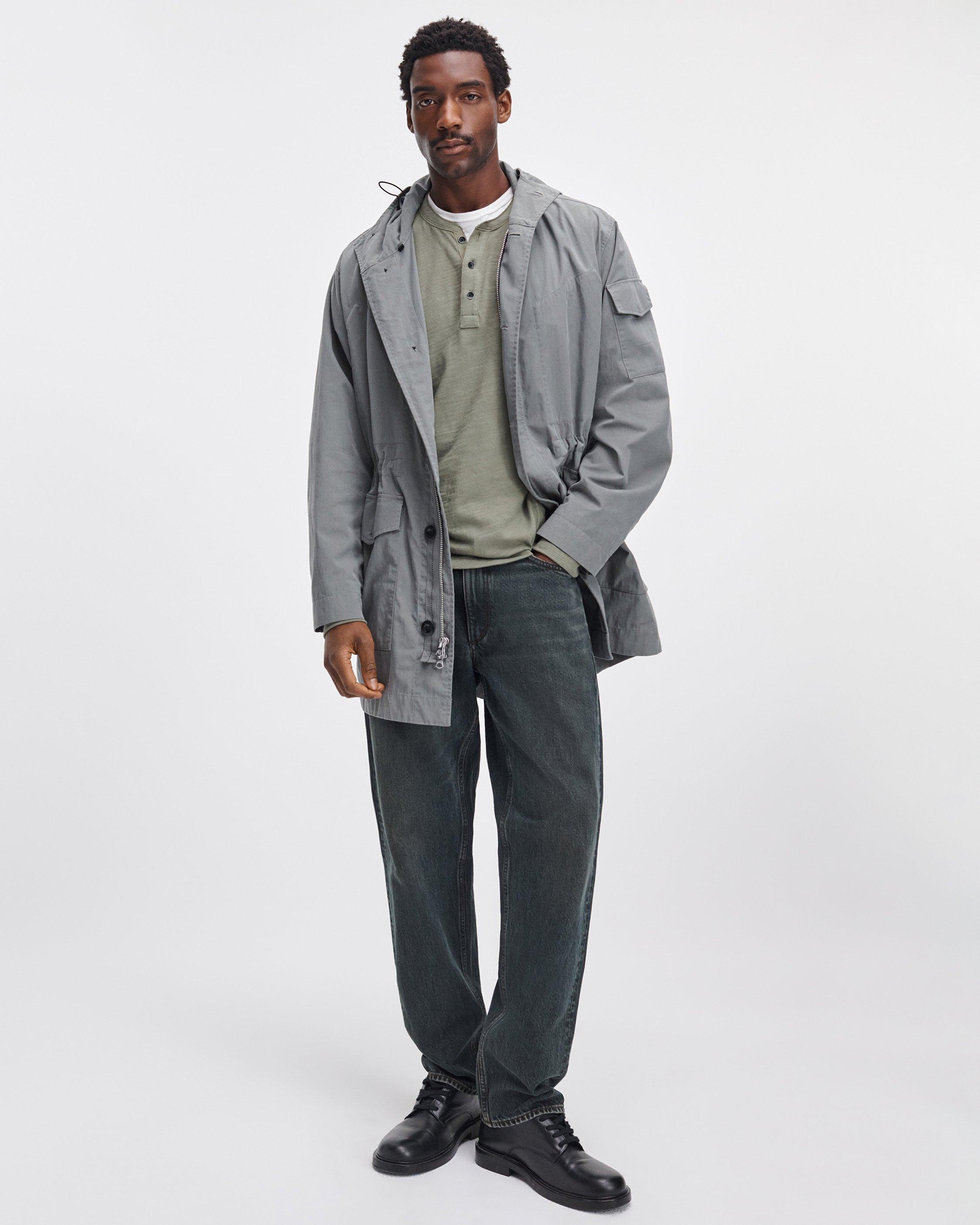 Classic Slub Henley image number 3