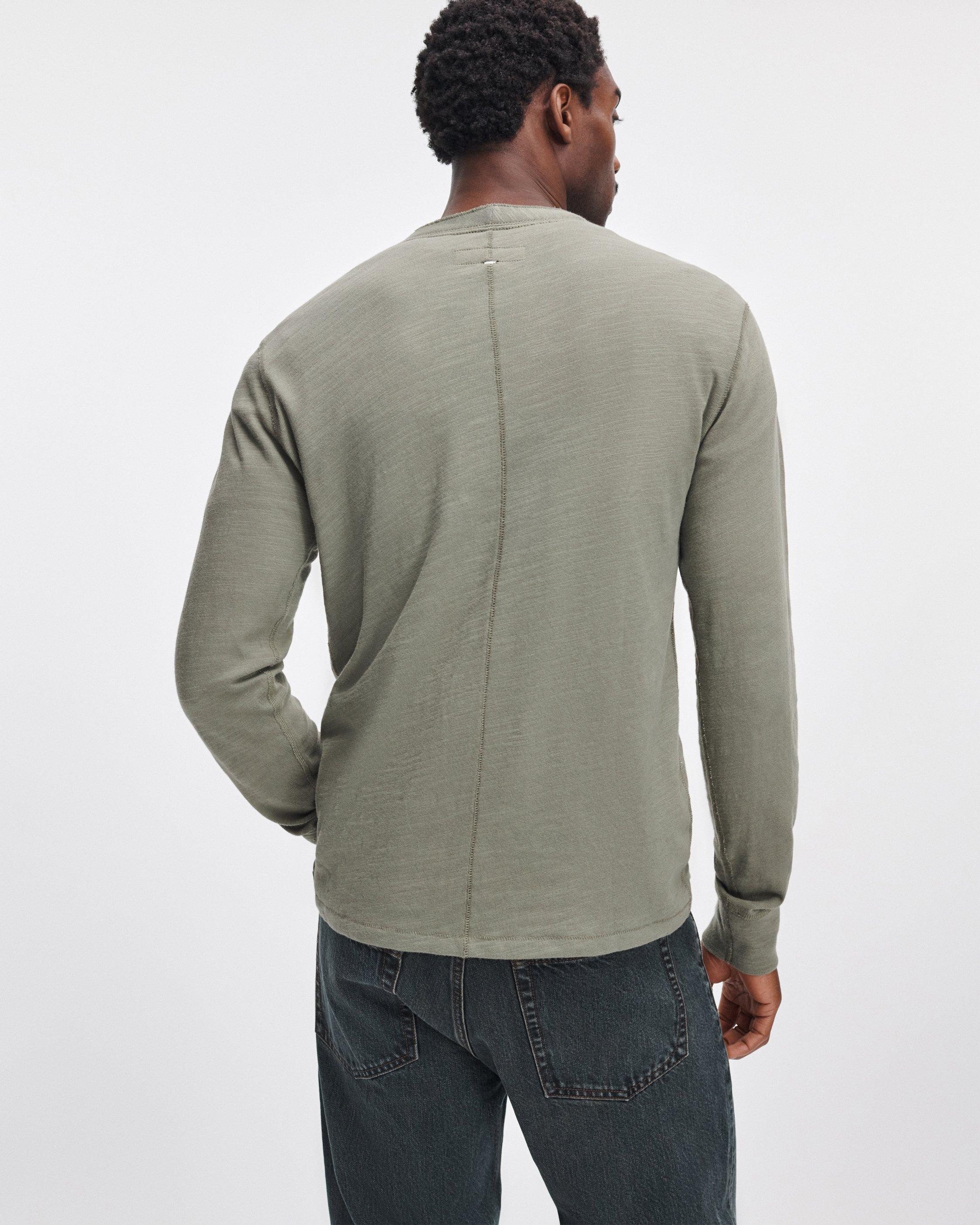 Classic Slub Henley image number 5