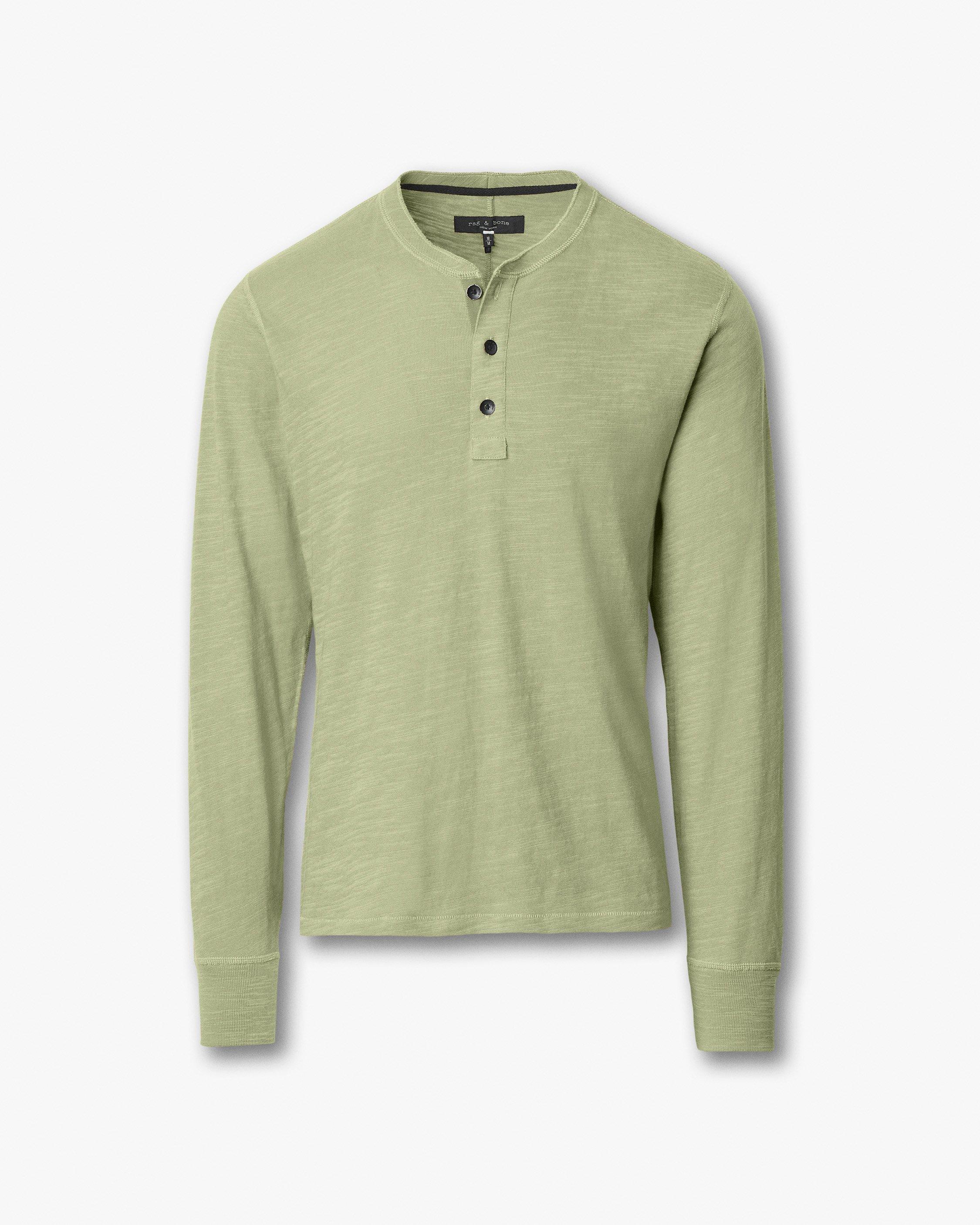 Classic Slub Henley image number 1