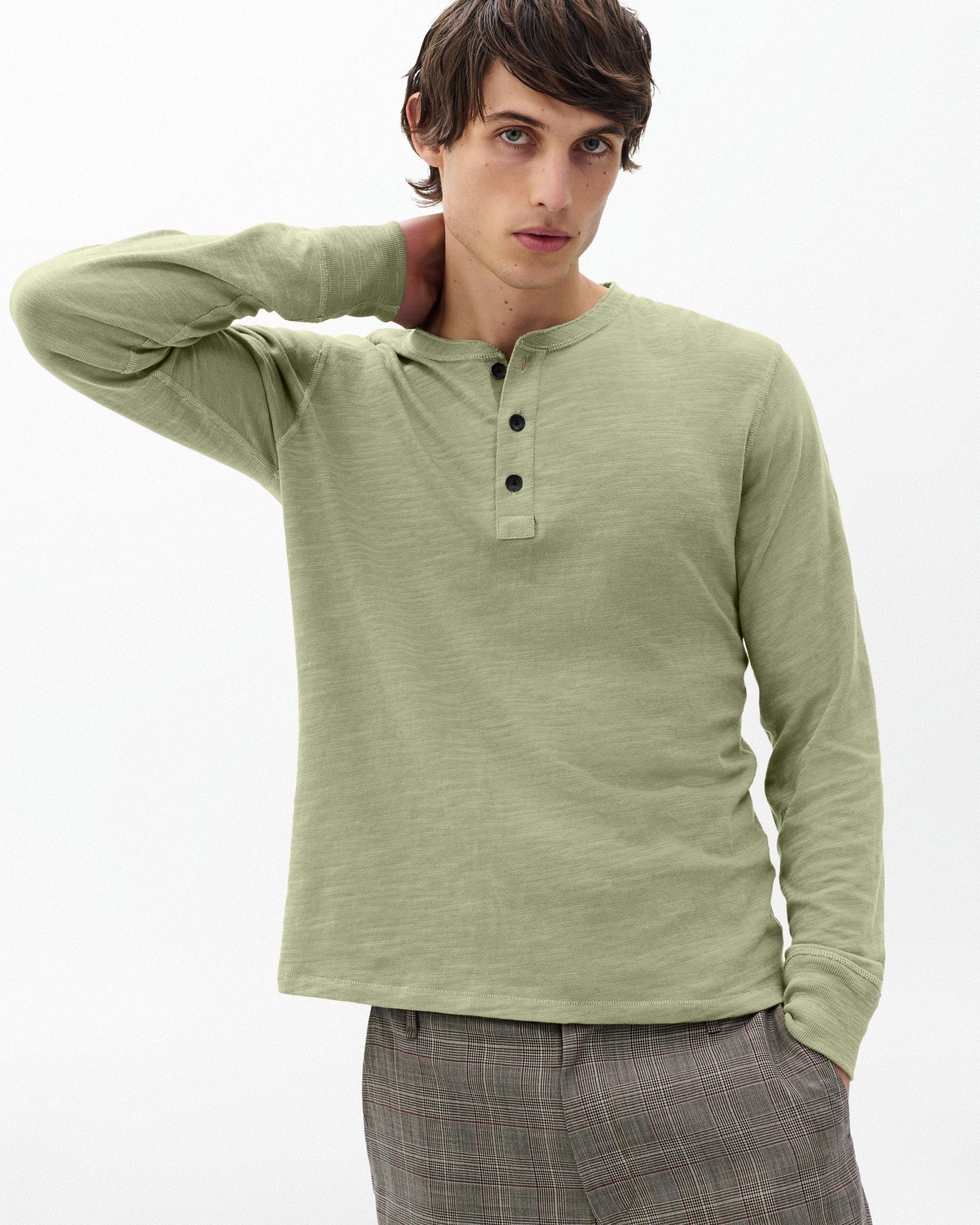 Classic Slub Henley image number 2