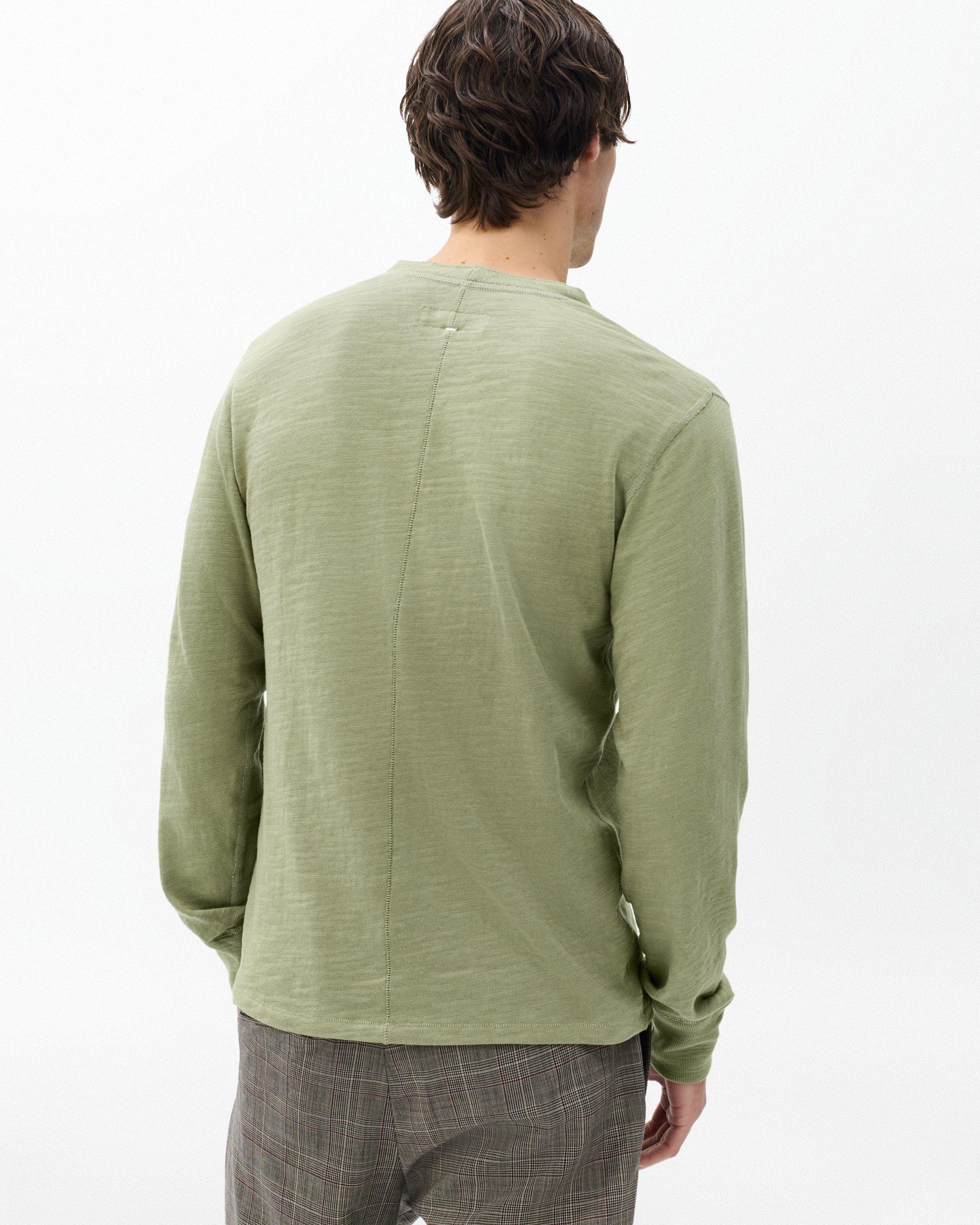 Classic Slub Henley image number 6