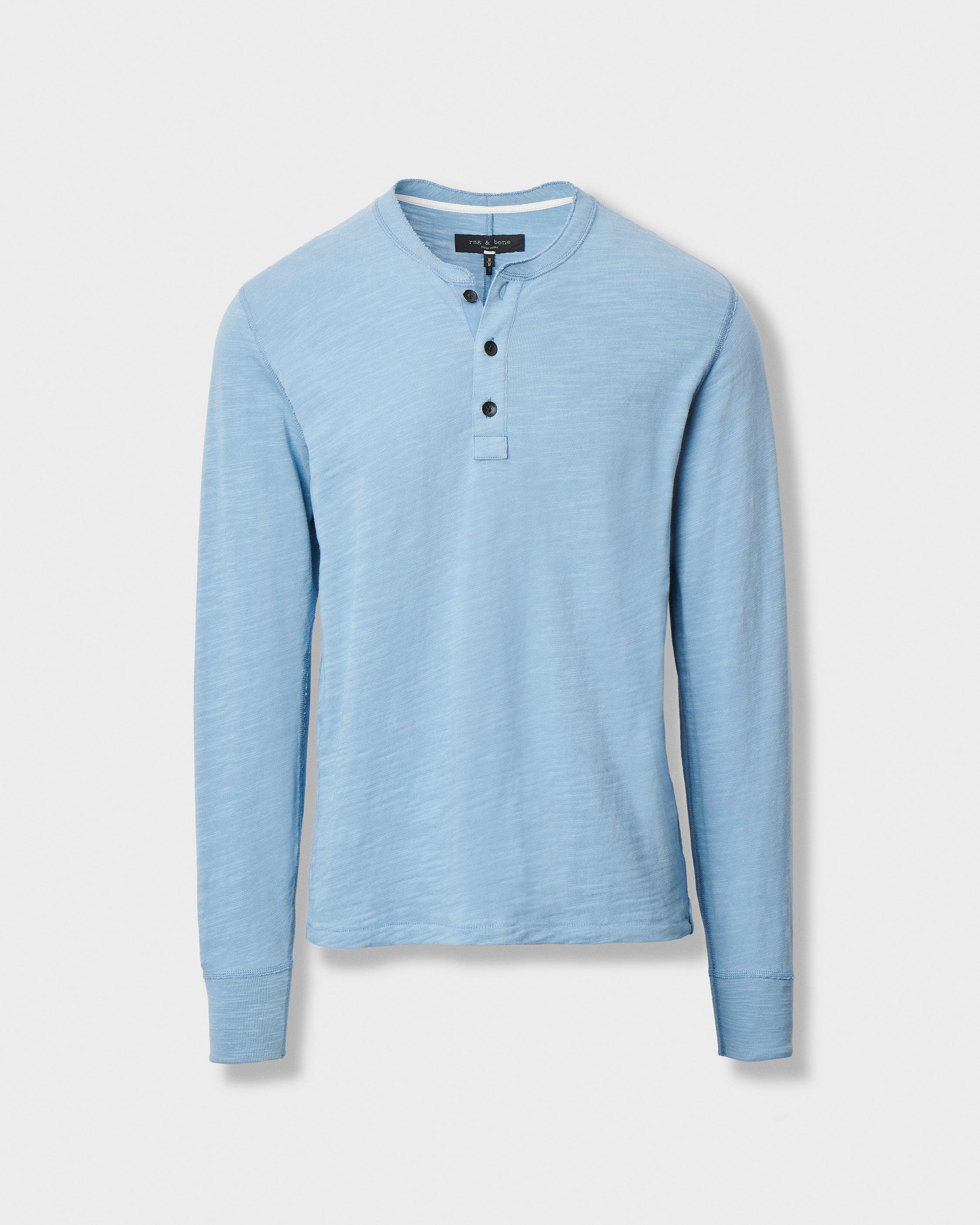Classic Slub Henley image number 1