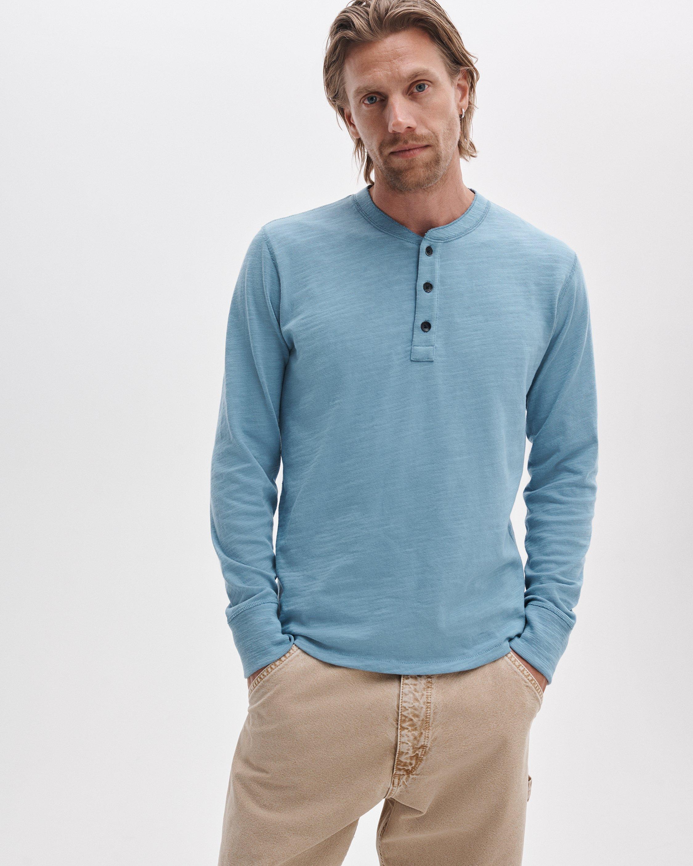 Classic Slub Henley image number 2