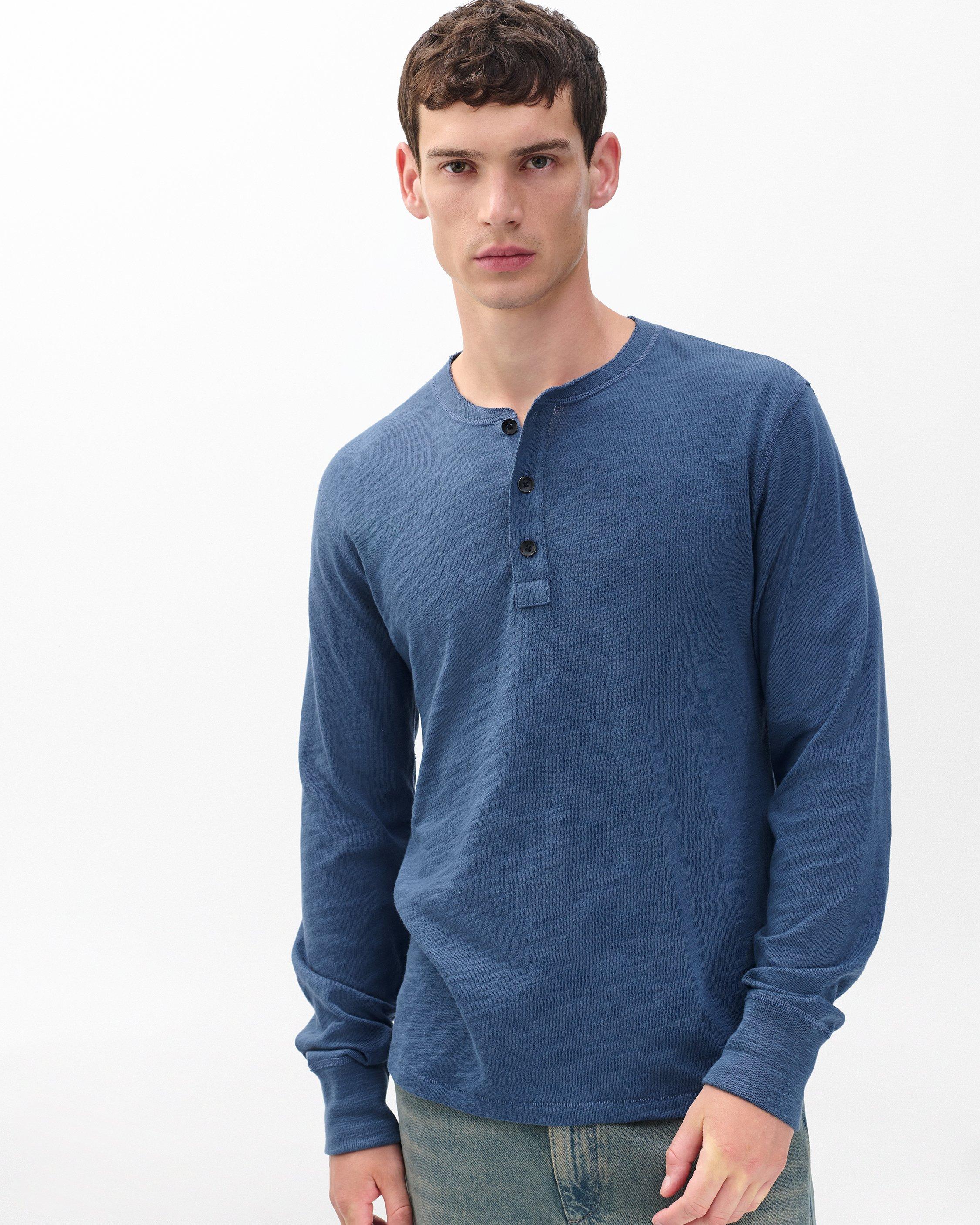 Classic Slub Henley image number 2
