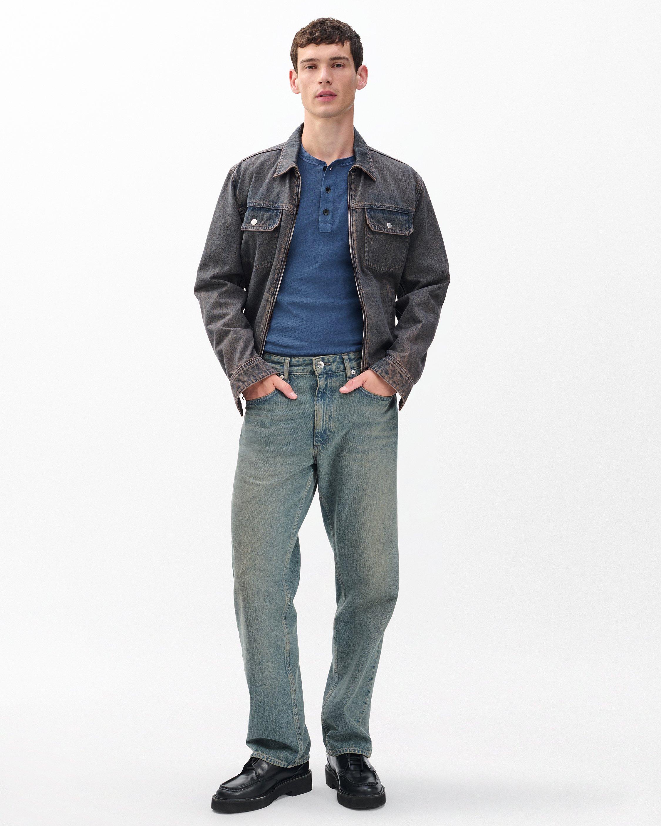 Classic Slub Henley image number 3