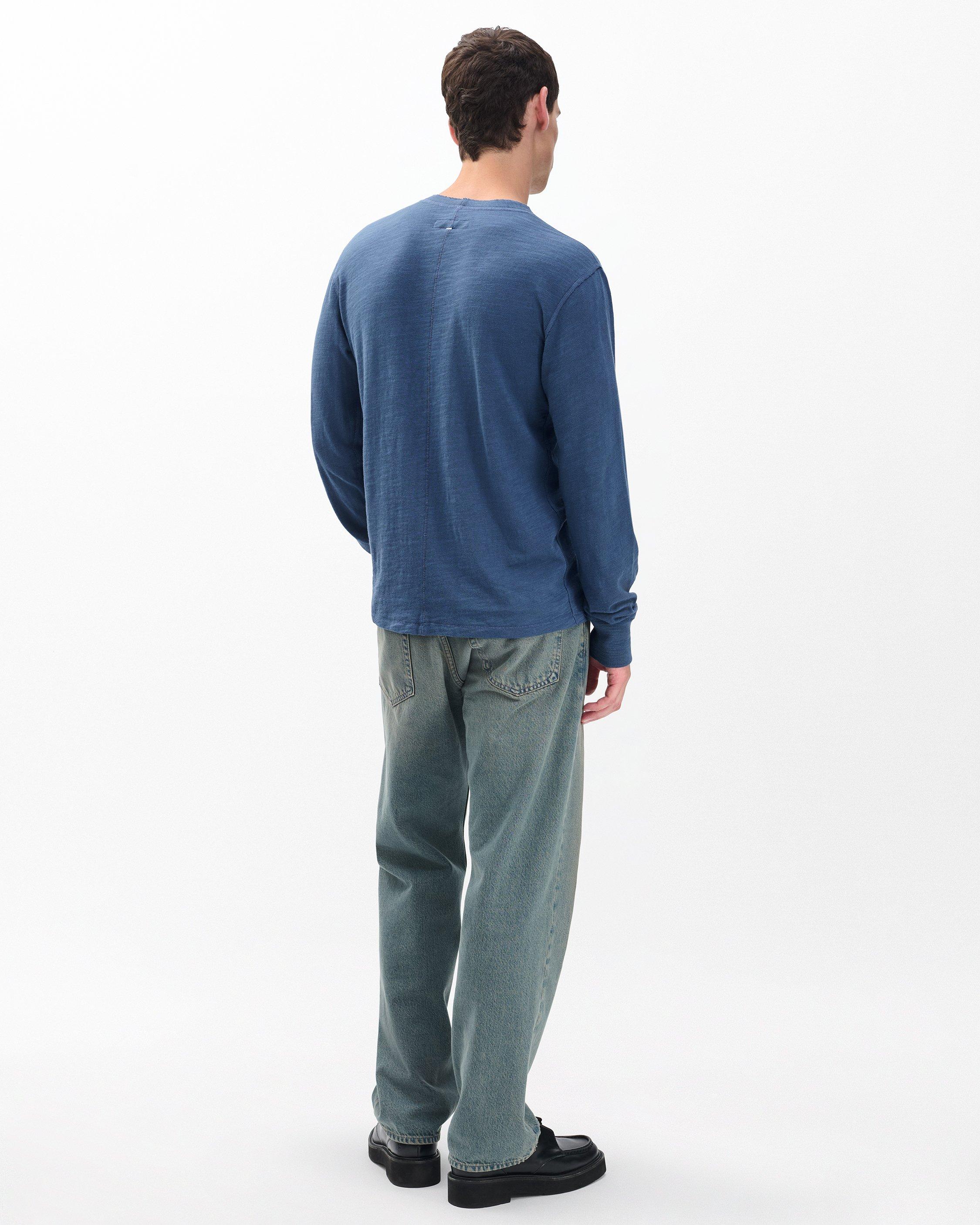 Classic Slub Henley image number 6