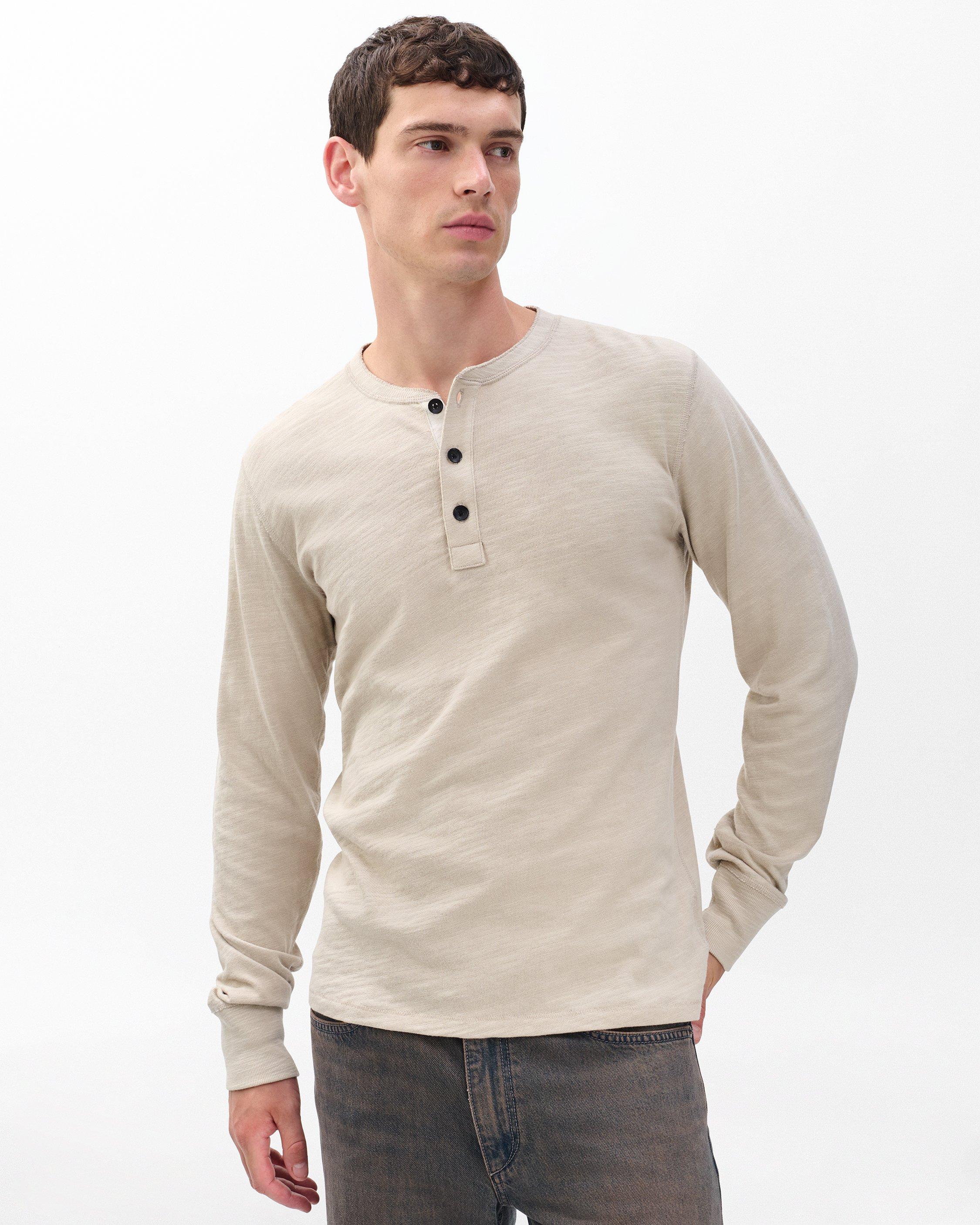 Classic Slub Henley image number 2