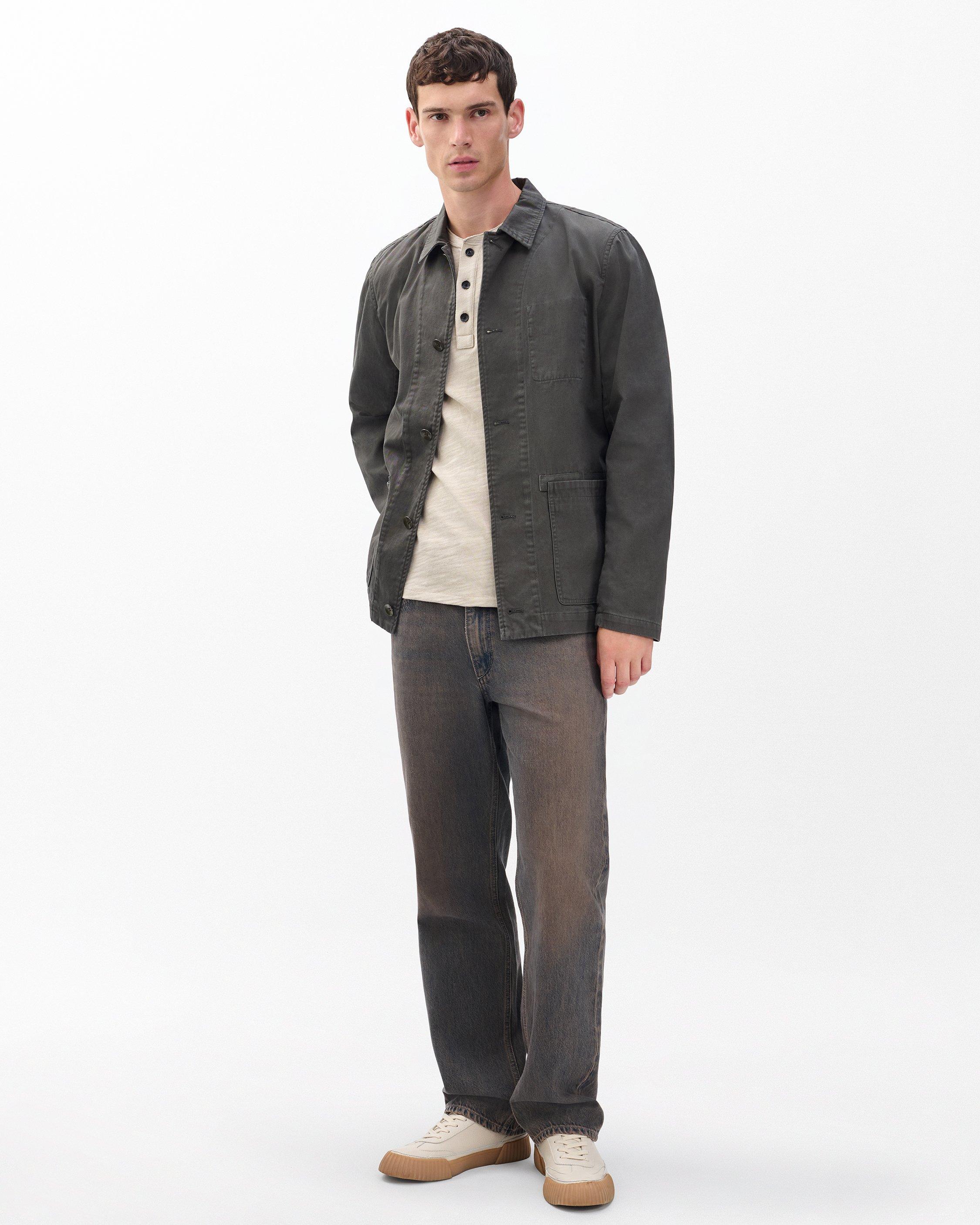 Classic Slub Henley image number 3