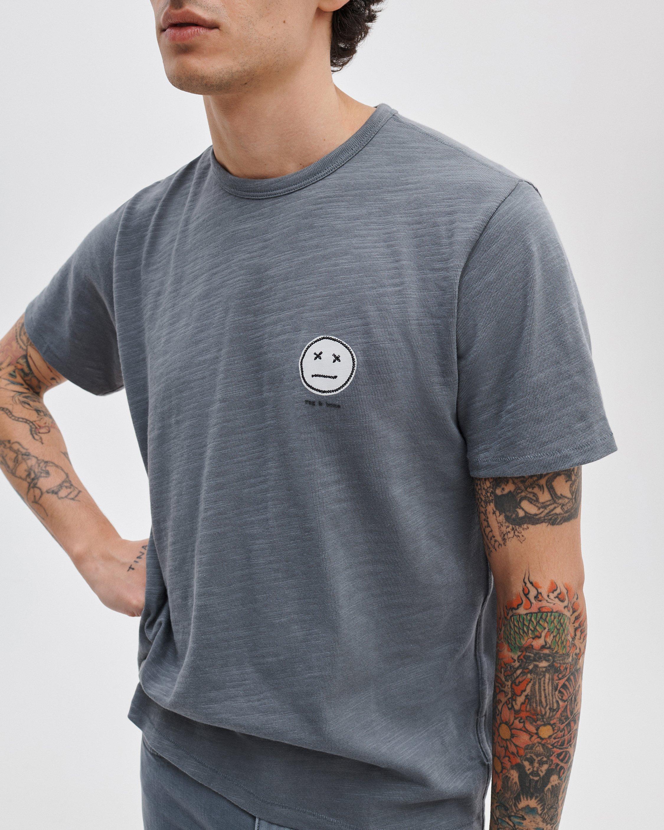 Sour Face Embroidered Tee image number 4