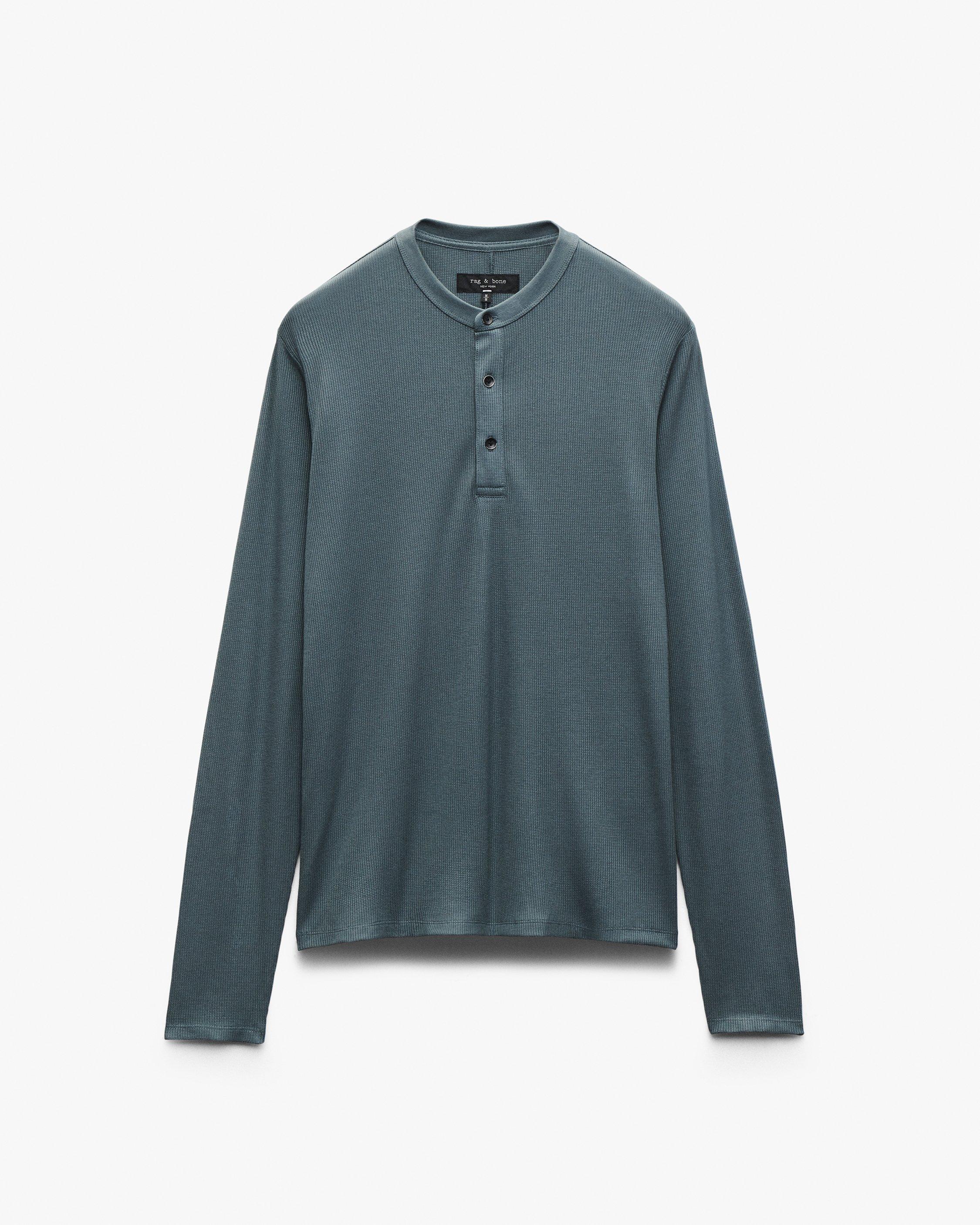 Tech Waffle Henley image number 1