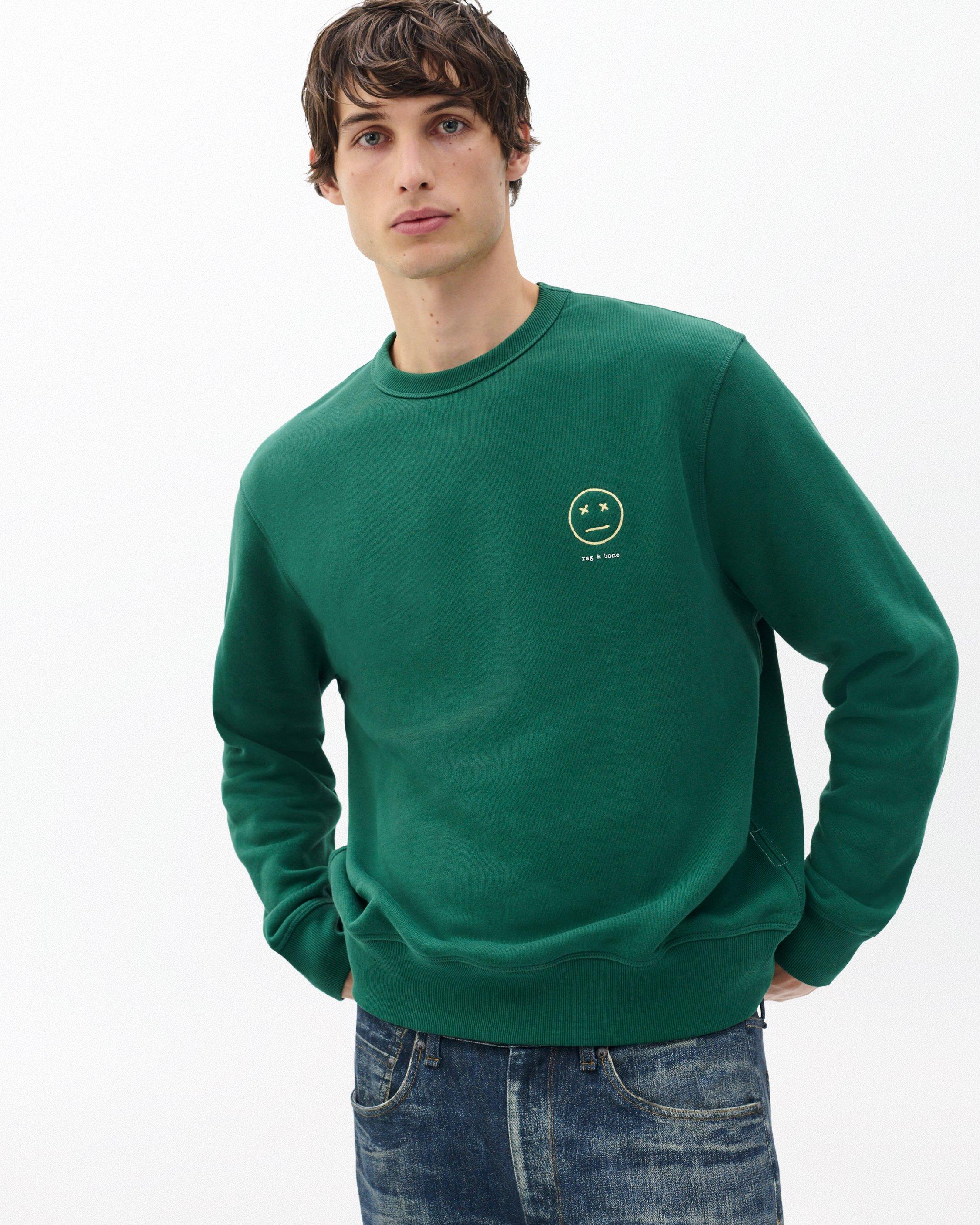 Sour Face Embroidered Sweatshirt image number 1