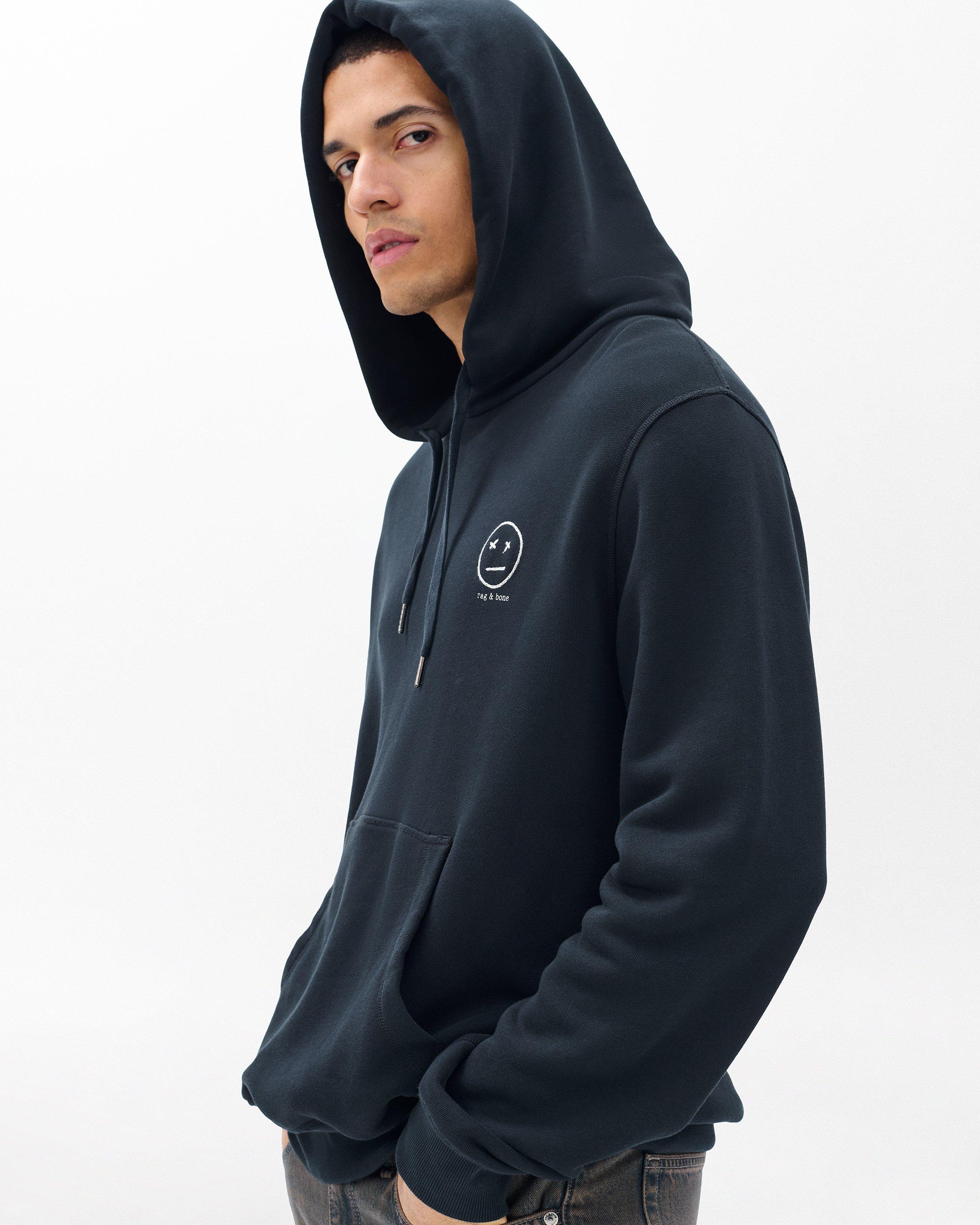 Sour Face Embroidered Hoodie image number 4