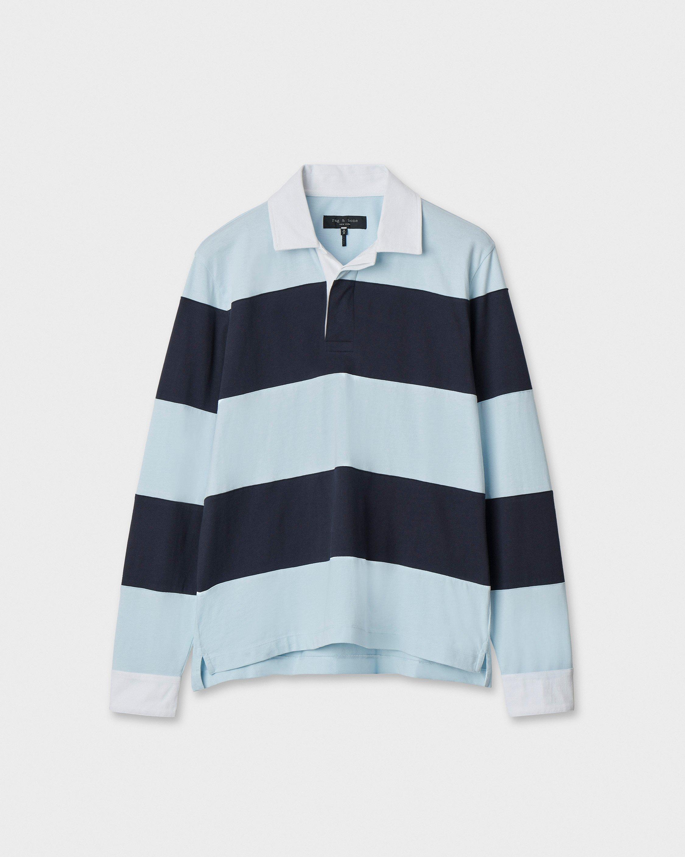 Striped Rugby Polo image number 1