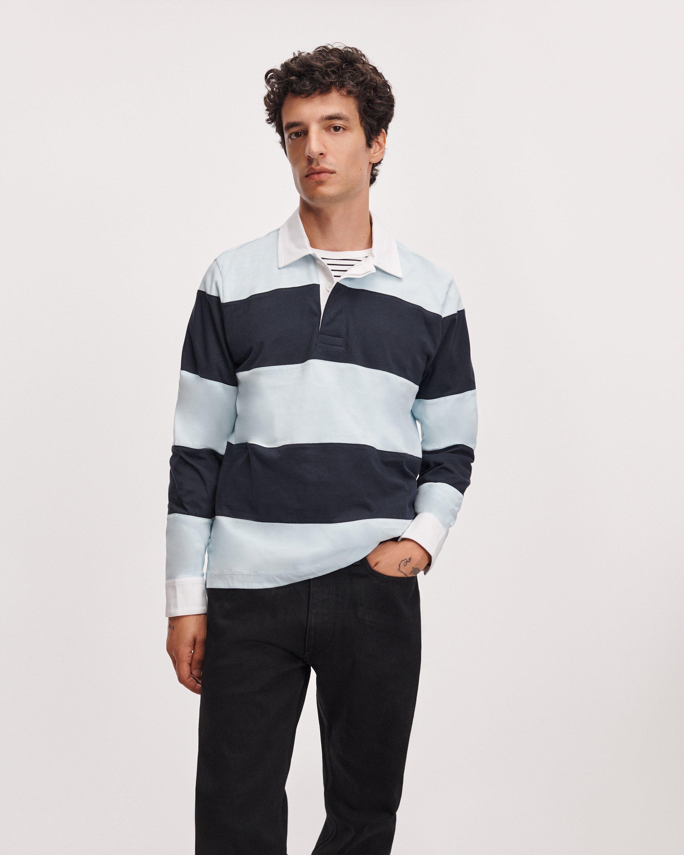 Striped Rugby Polo image number 2