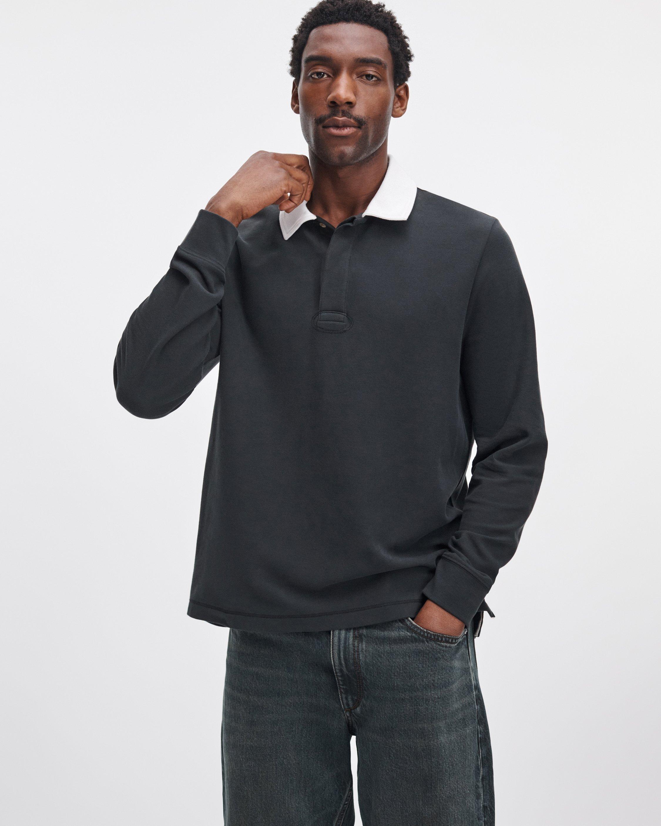 Piqu&eacute; Rugby Polo image number 2