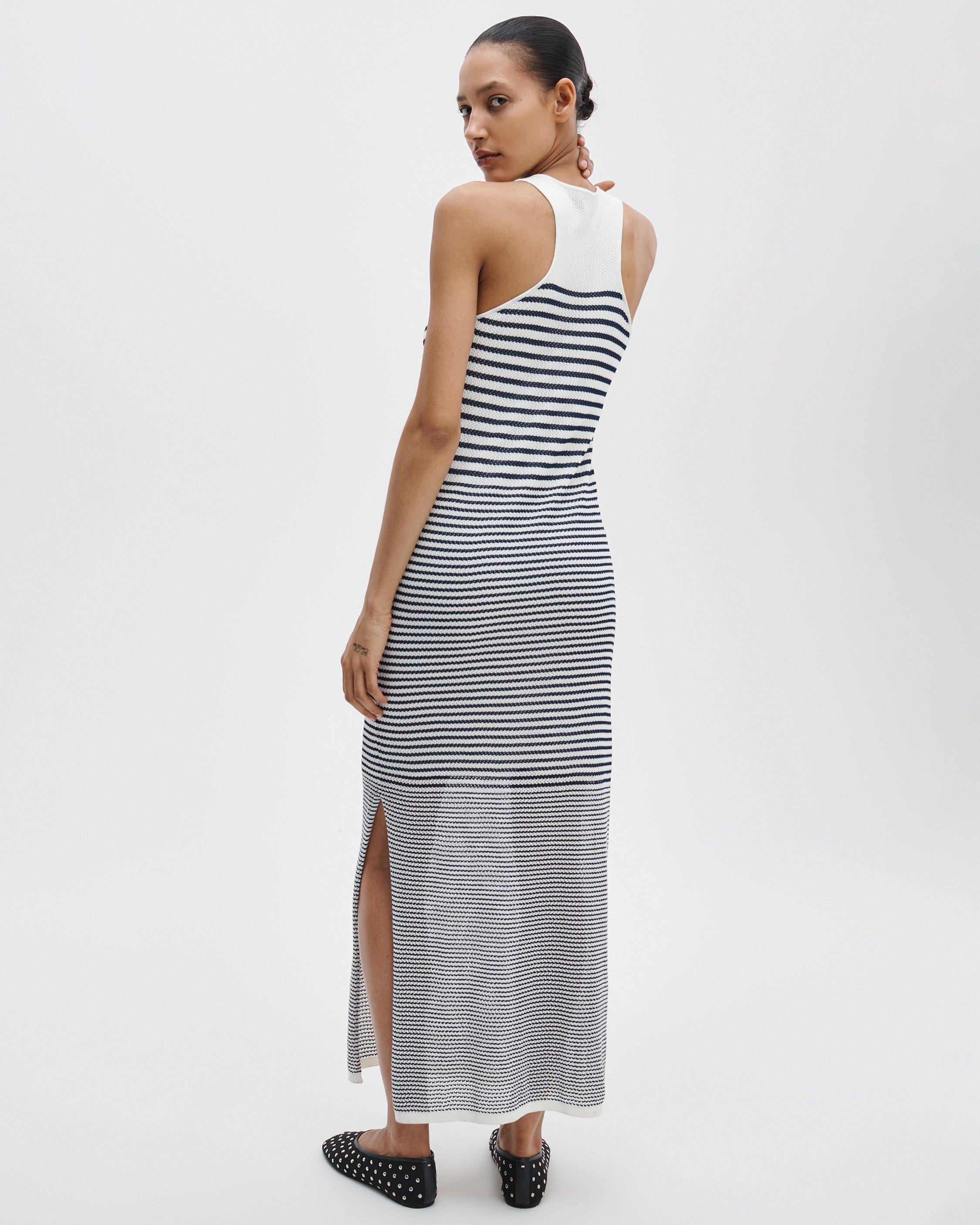 Daisy Striped Midi Dress image number 5