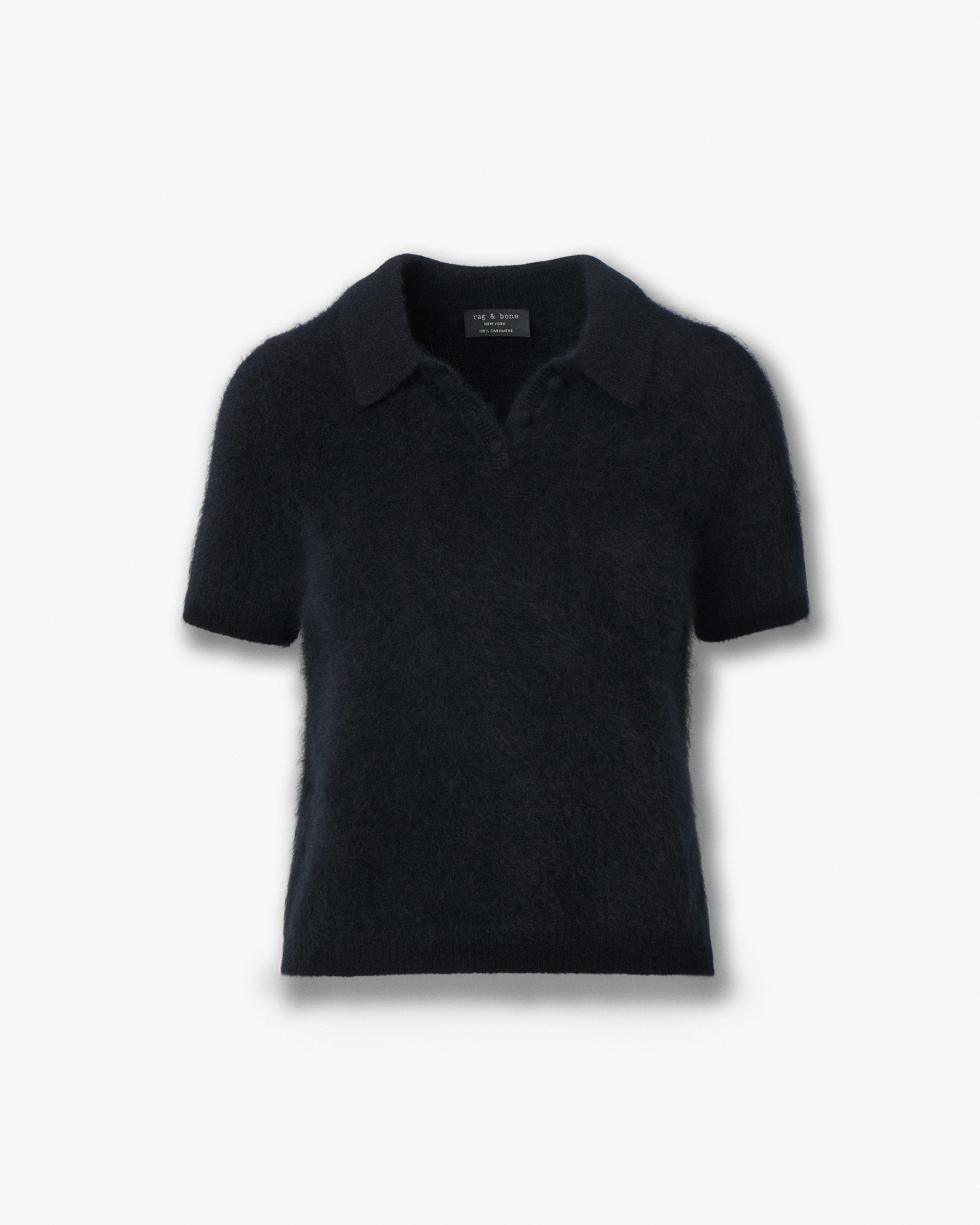 Jada Brushed Cashmere Polo - image 2