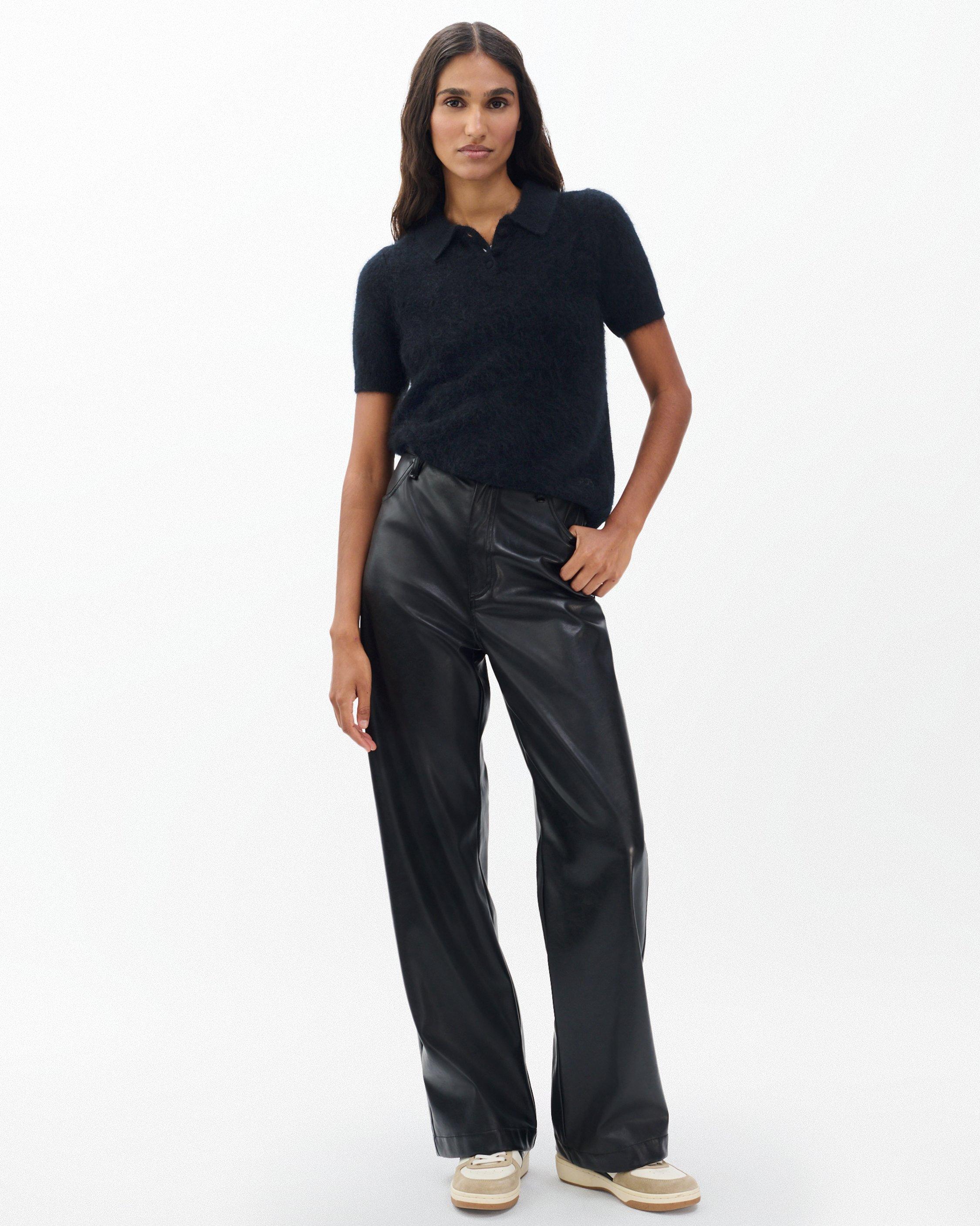 Jada Brushed Cashmere Polo - image 3